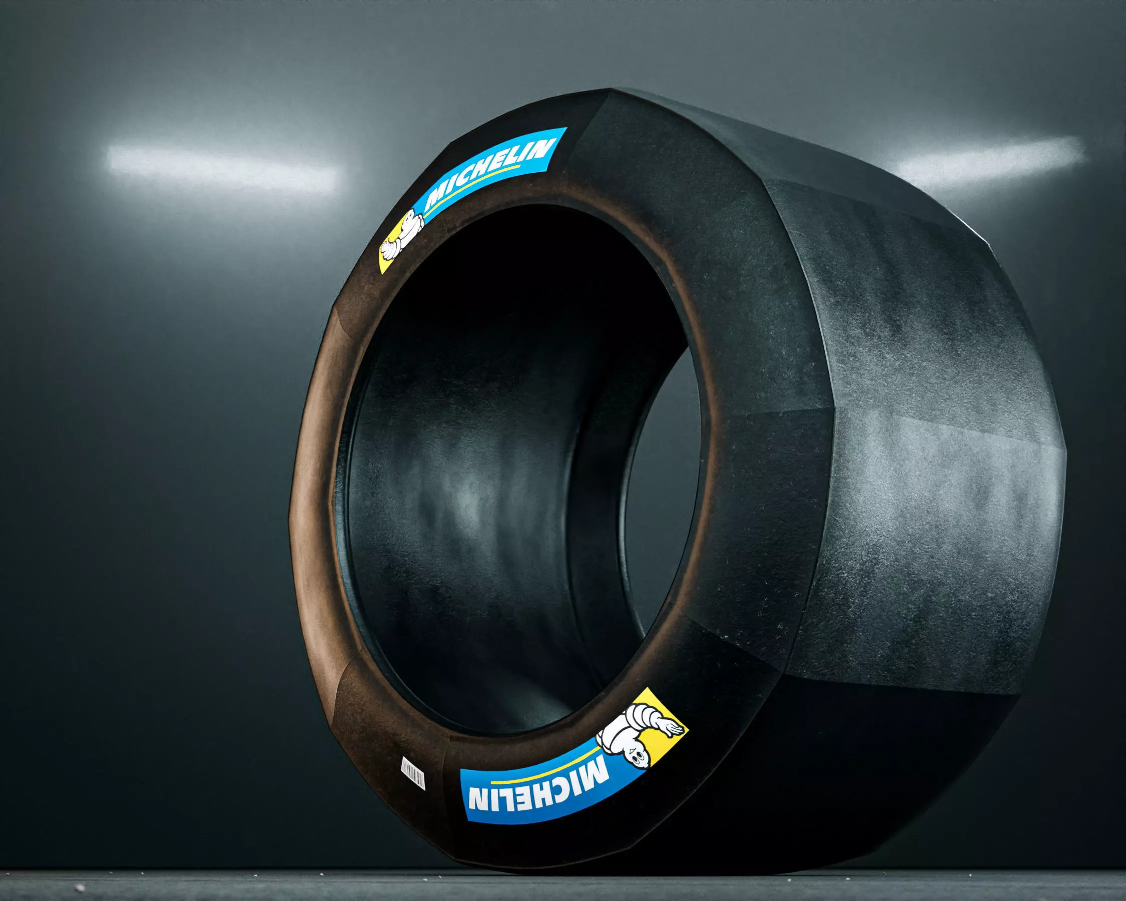 Michelin Racing Slick Tires 3D model_0