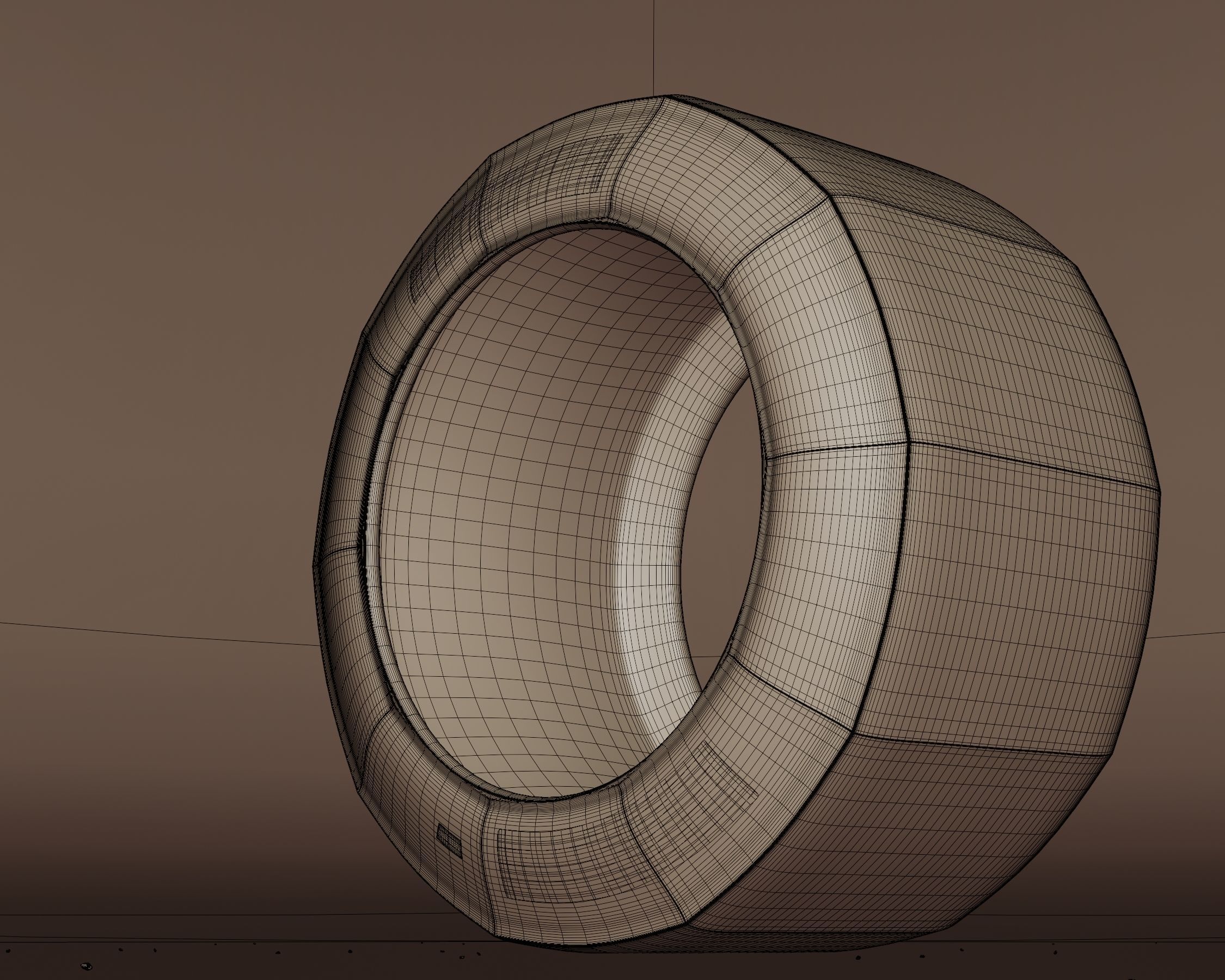 Michelin Racing Slick Tires 3D model_3