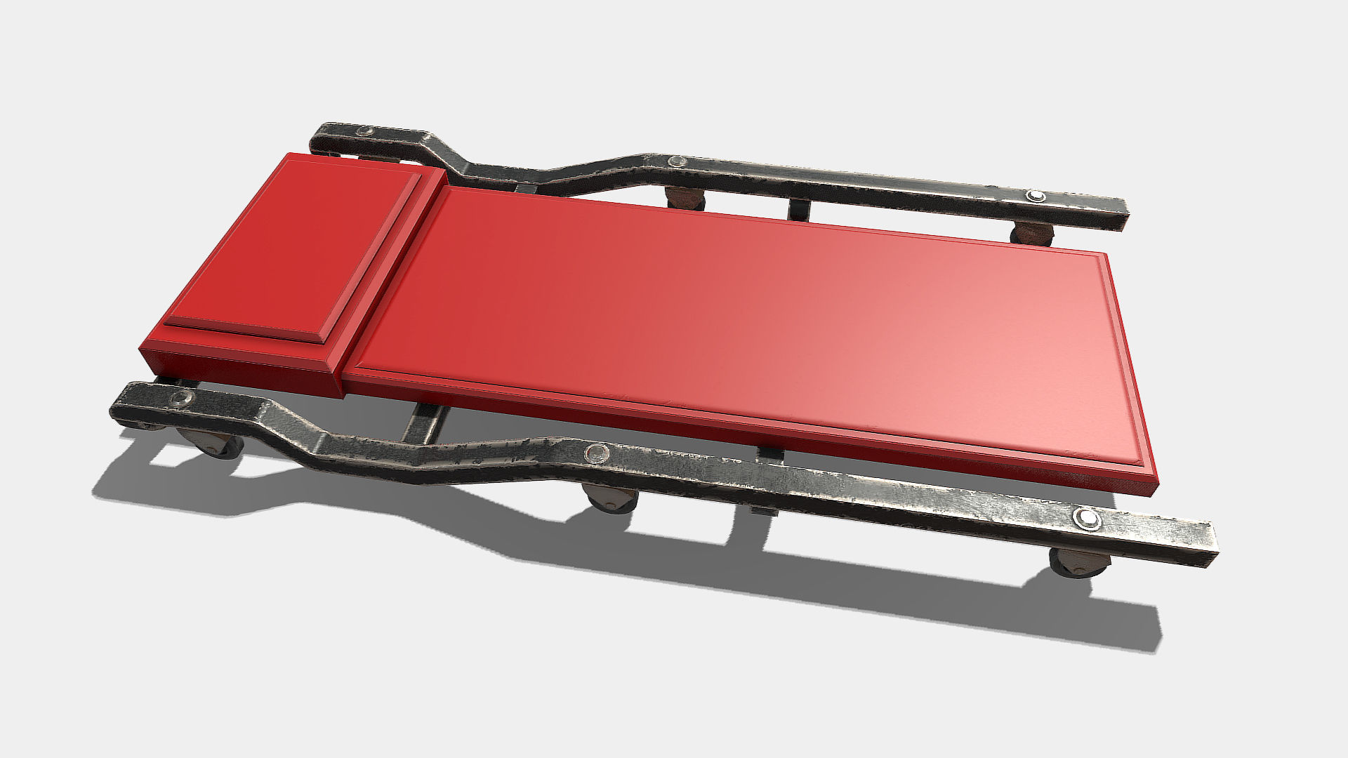 Car Creeper Low-poly 3D model_1