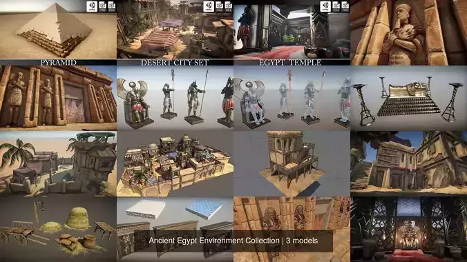 Ancient Egypt Environment Collection 