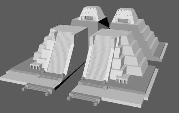 TENOCHTITLAN CITY - TEMPLO MAYOR 3D print model_16