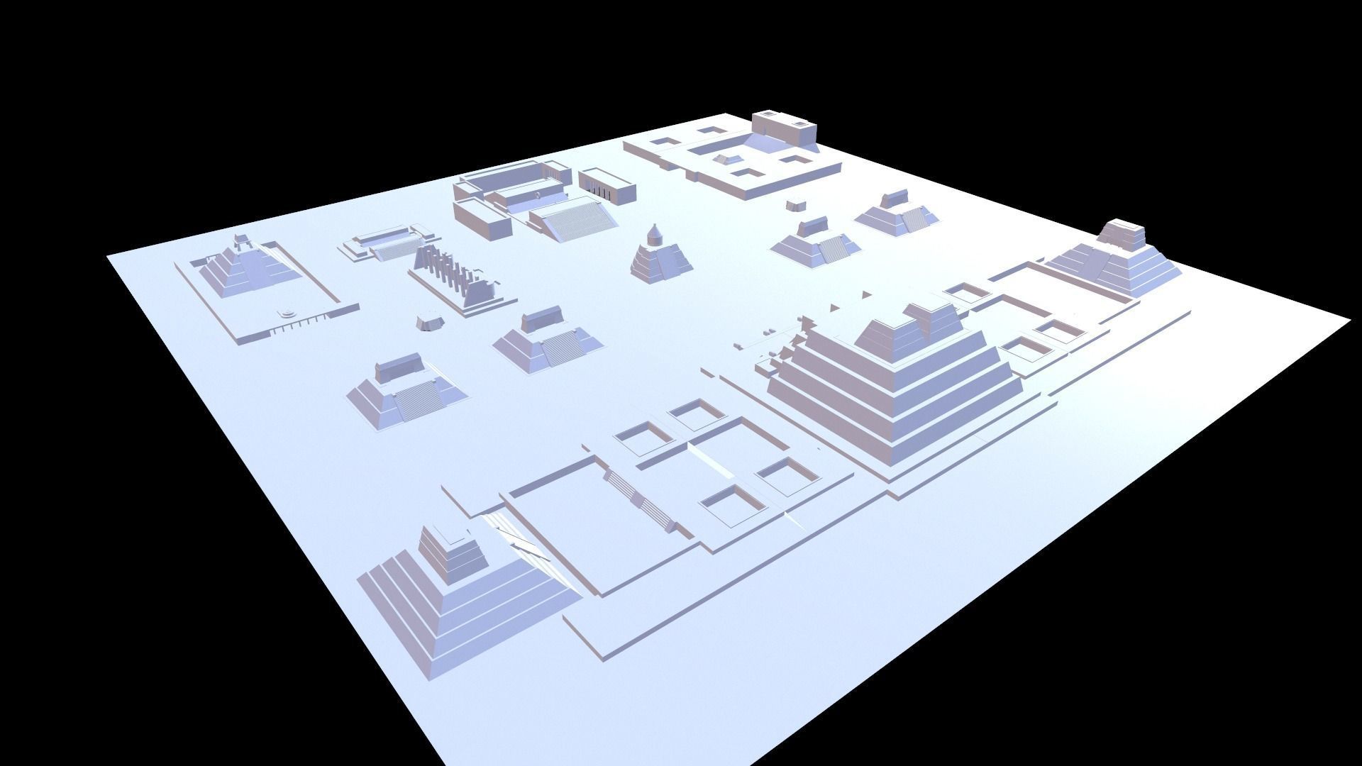TENOCHTITLAN CITY - TEMPLO MAYOR 3D print model_19