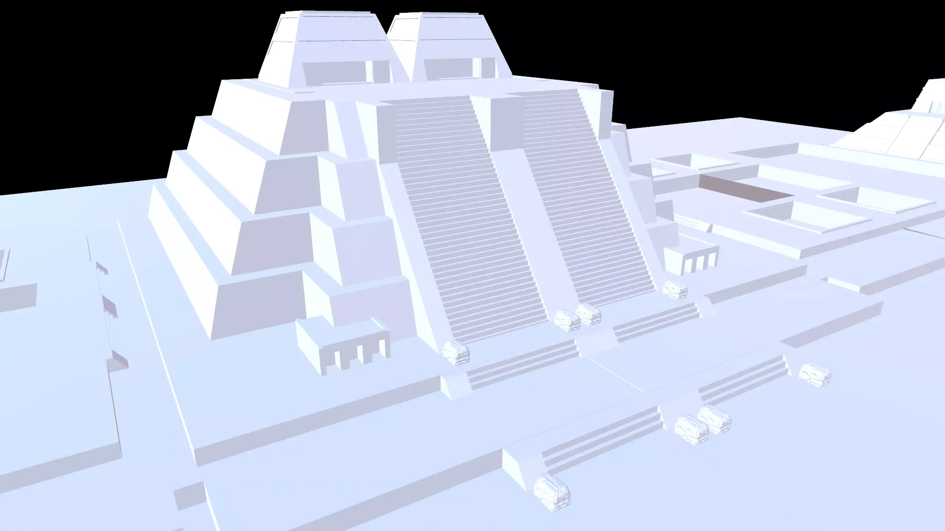 TENOCHTITLAN CITY - TEMPLO MAYOR 3D print model_0