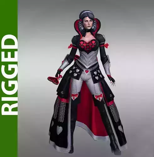 Venus 3D Rigged Model