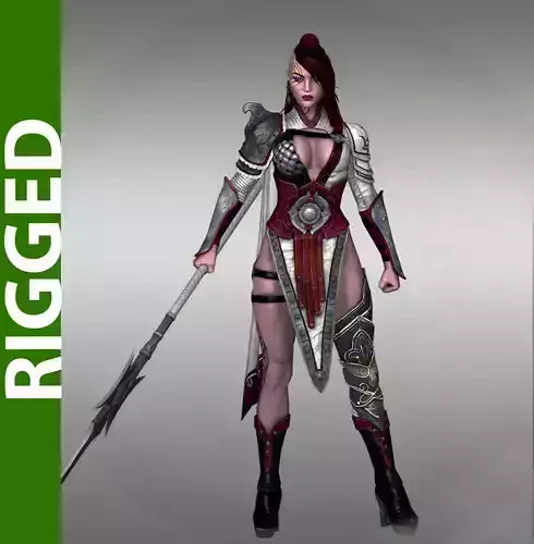 Suwai Firstborn 3D Rigged Model