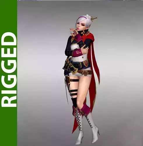 Stona 3D Rigged Model