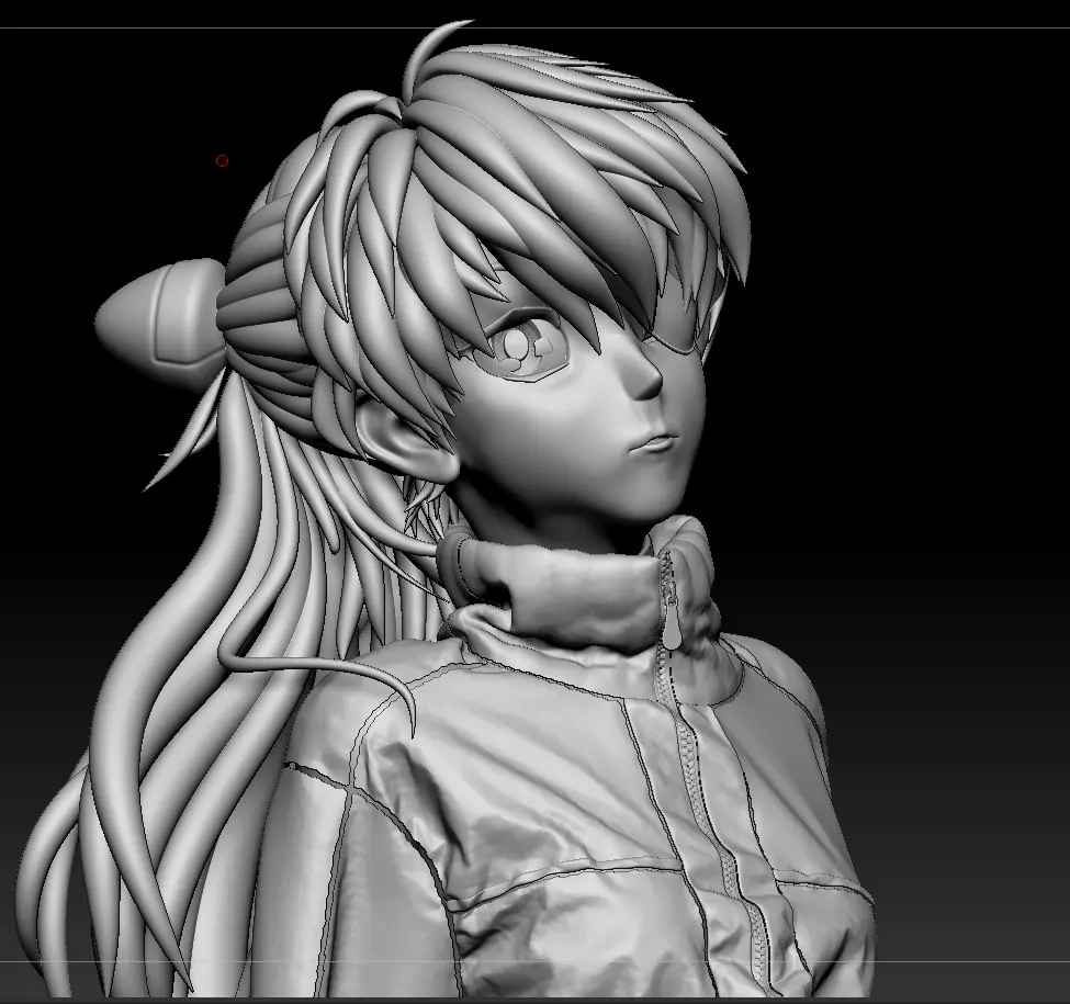 ASUKA - EVA ANIME 3D print model