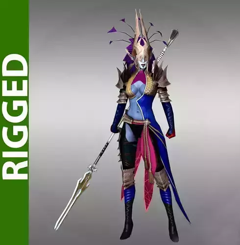 Lenakis 3D Rigged model