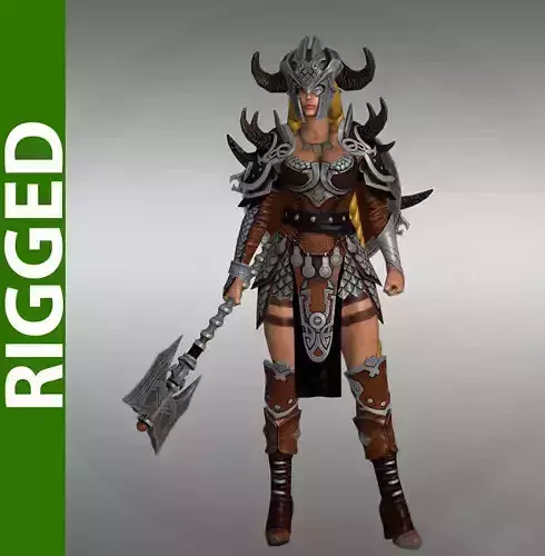 Kantra 3d Rigged Model