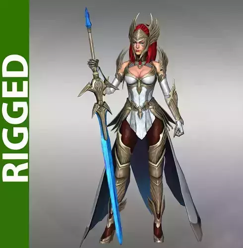 Arbiter Rigged 3d Model 3D model