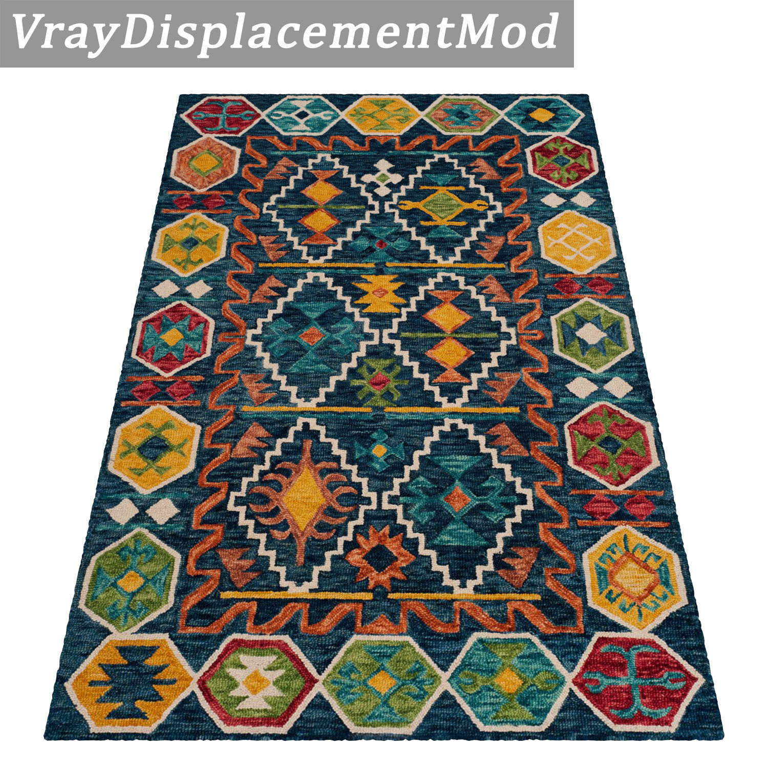 Rug Set 2010 3D model_3