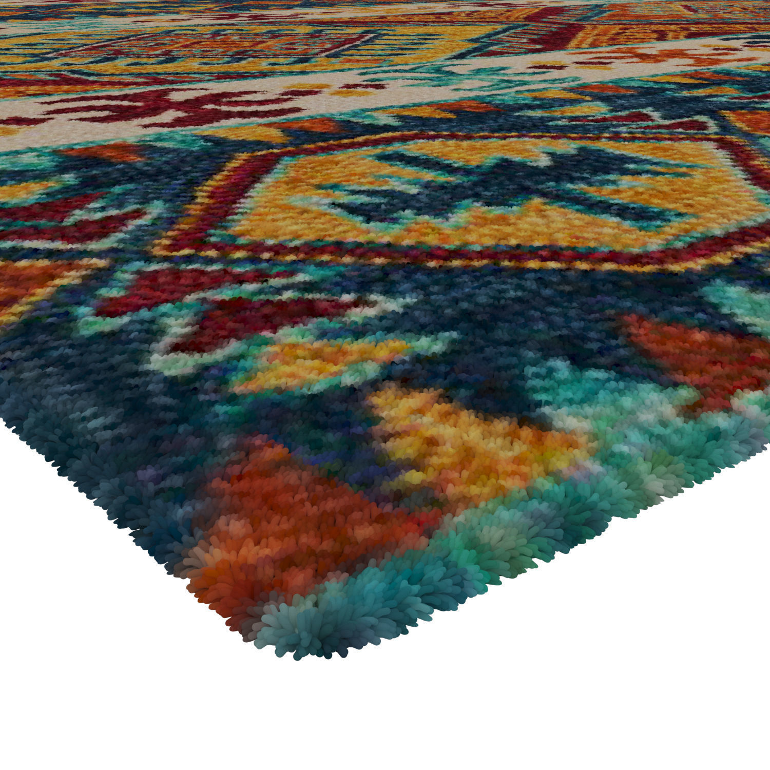 Rug Set 2010 3D model_1