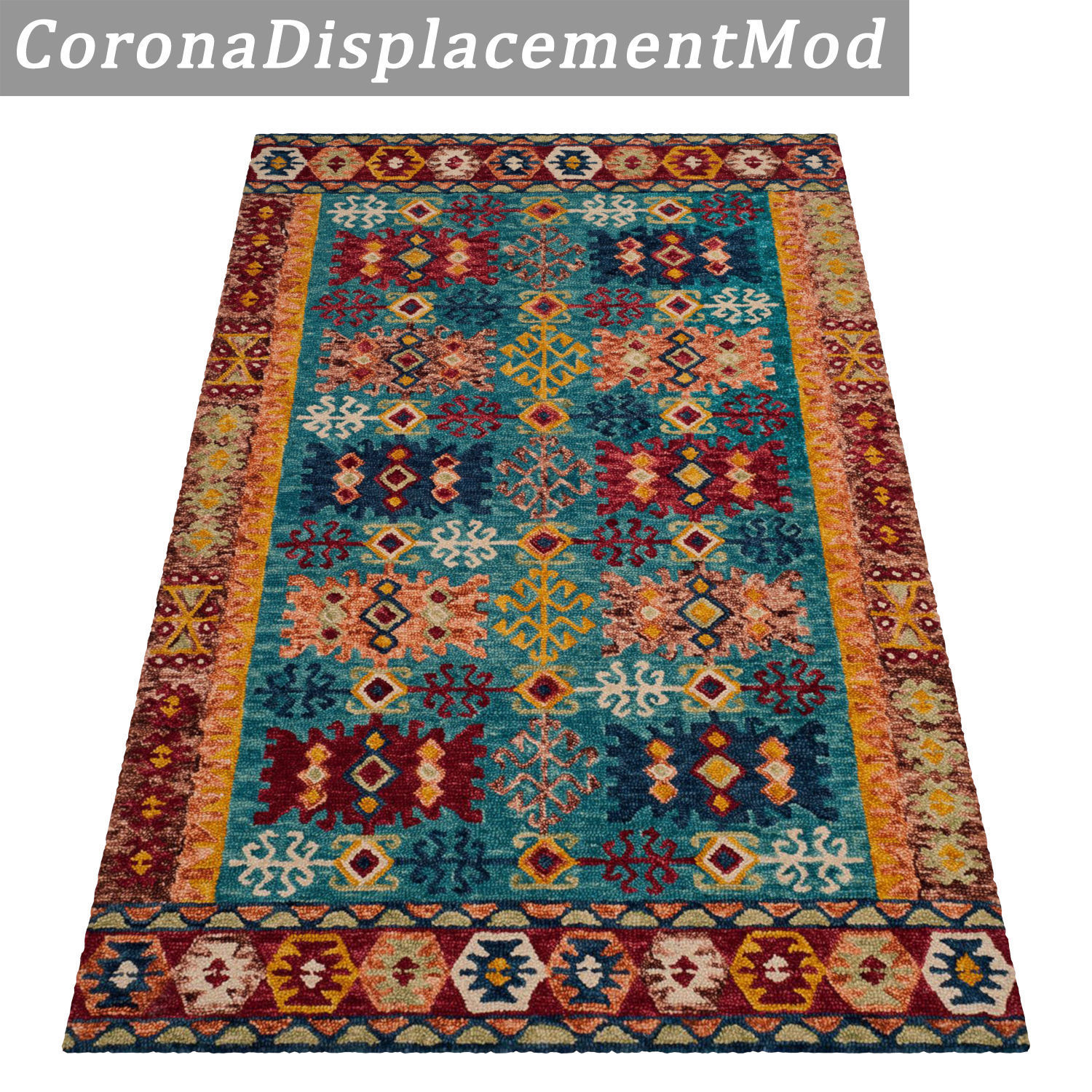 Rug Set 2010 3D model_4