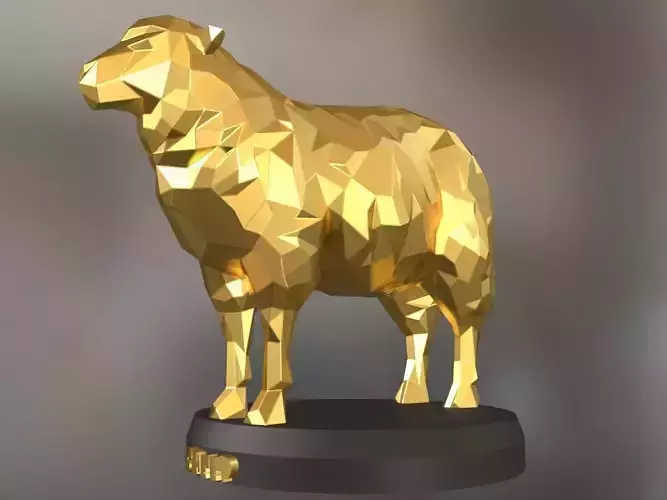 Poly Sheep 3D print model