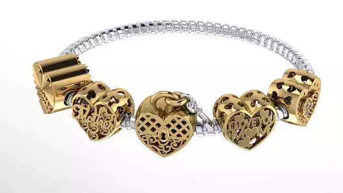 Heart pandora models2