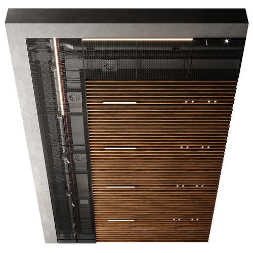 Ceiling SAS International 2 3D model