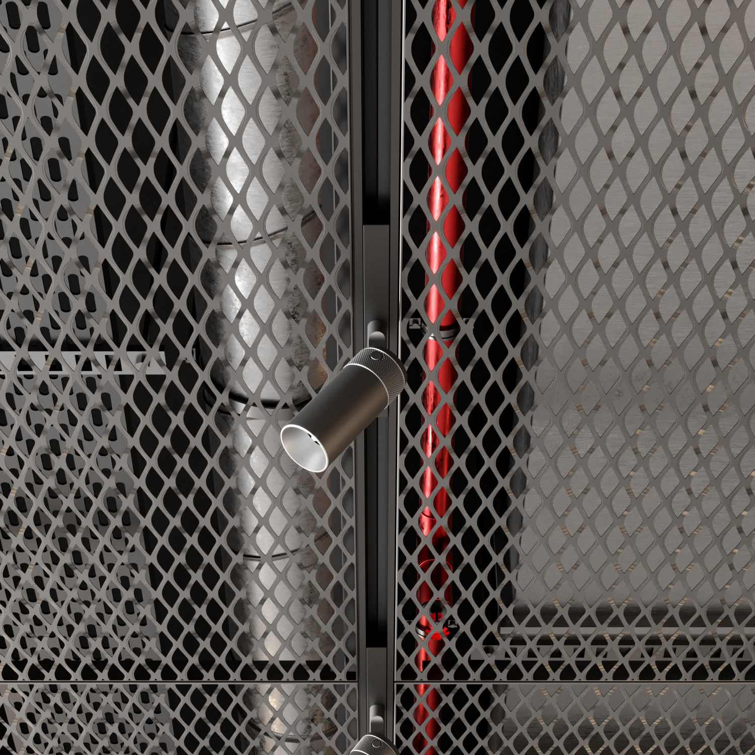 Ceiling SAS International 2 3D model_3