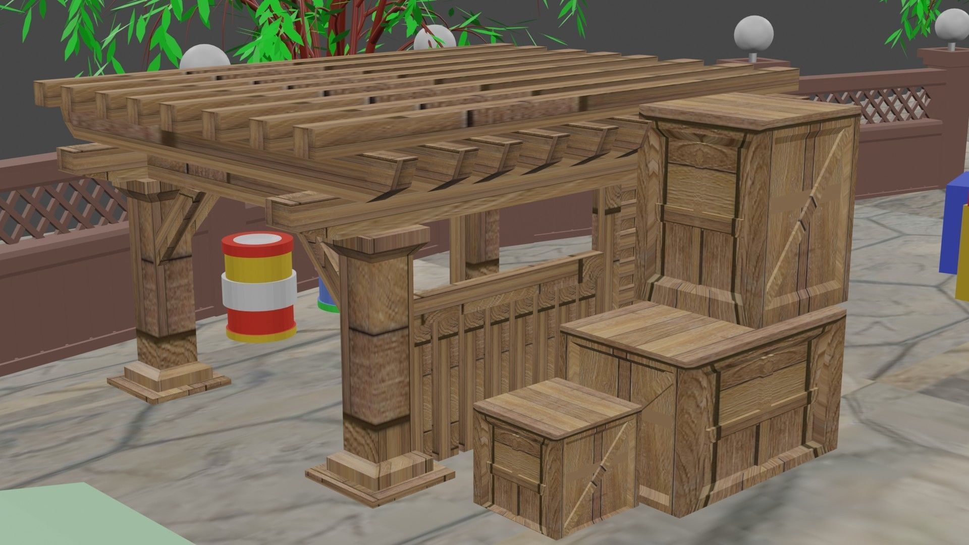 PUBG TDM Map 3D Model 3D model_2