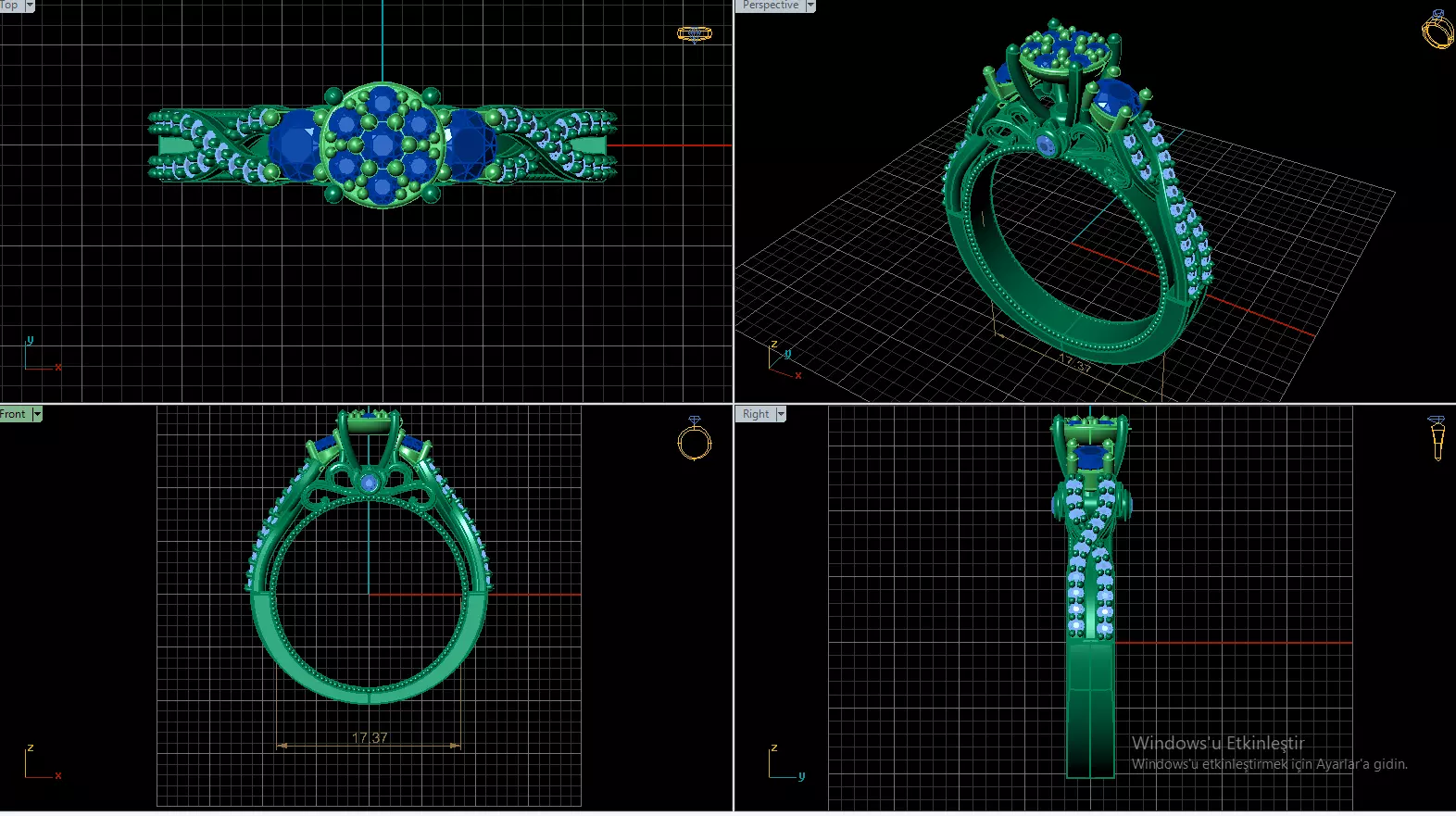 false solitaire 3D print model_0