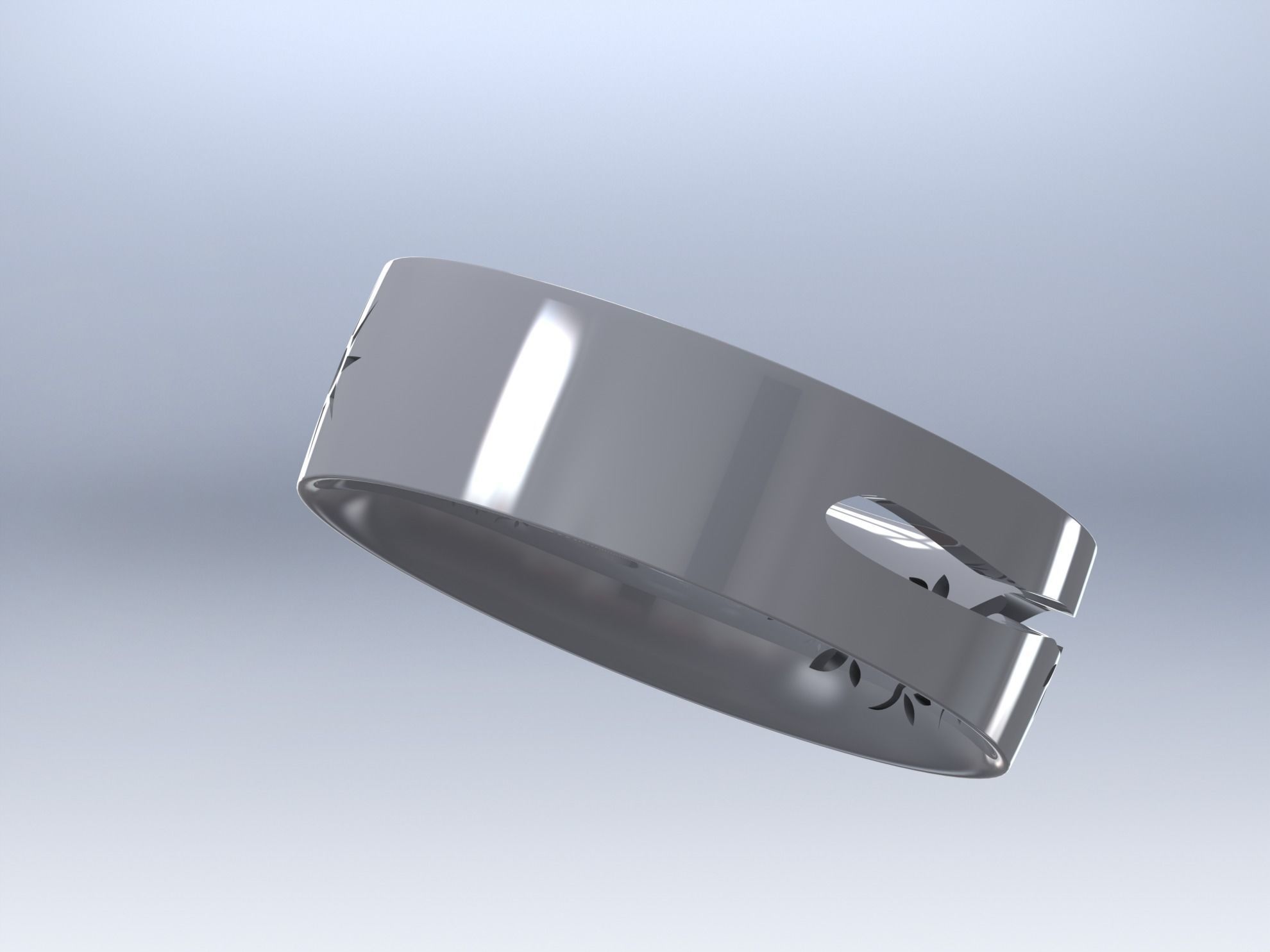wedding ring 01 3D print model_105
