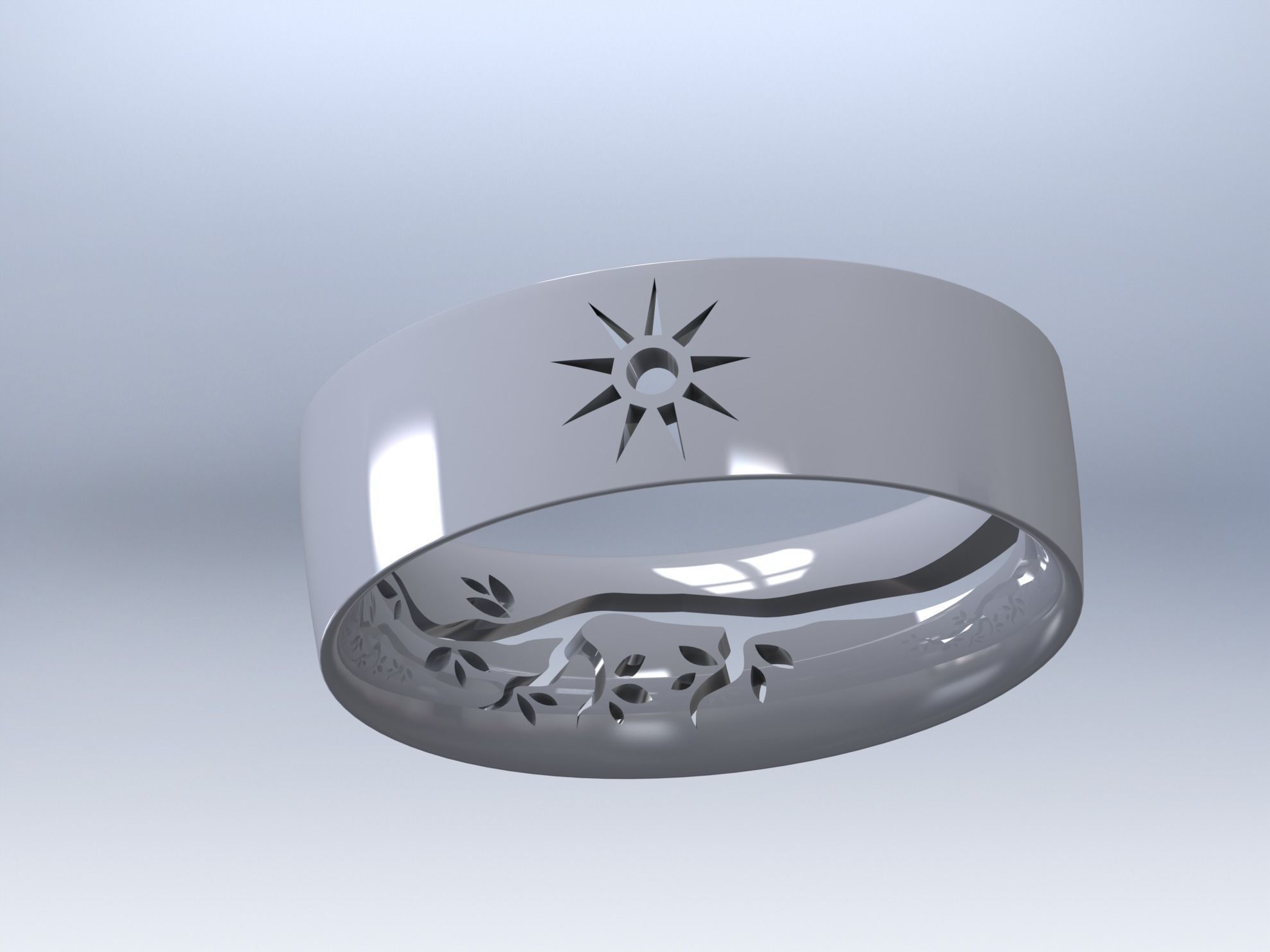 wedding ring 01 3D print model_60