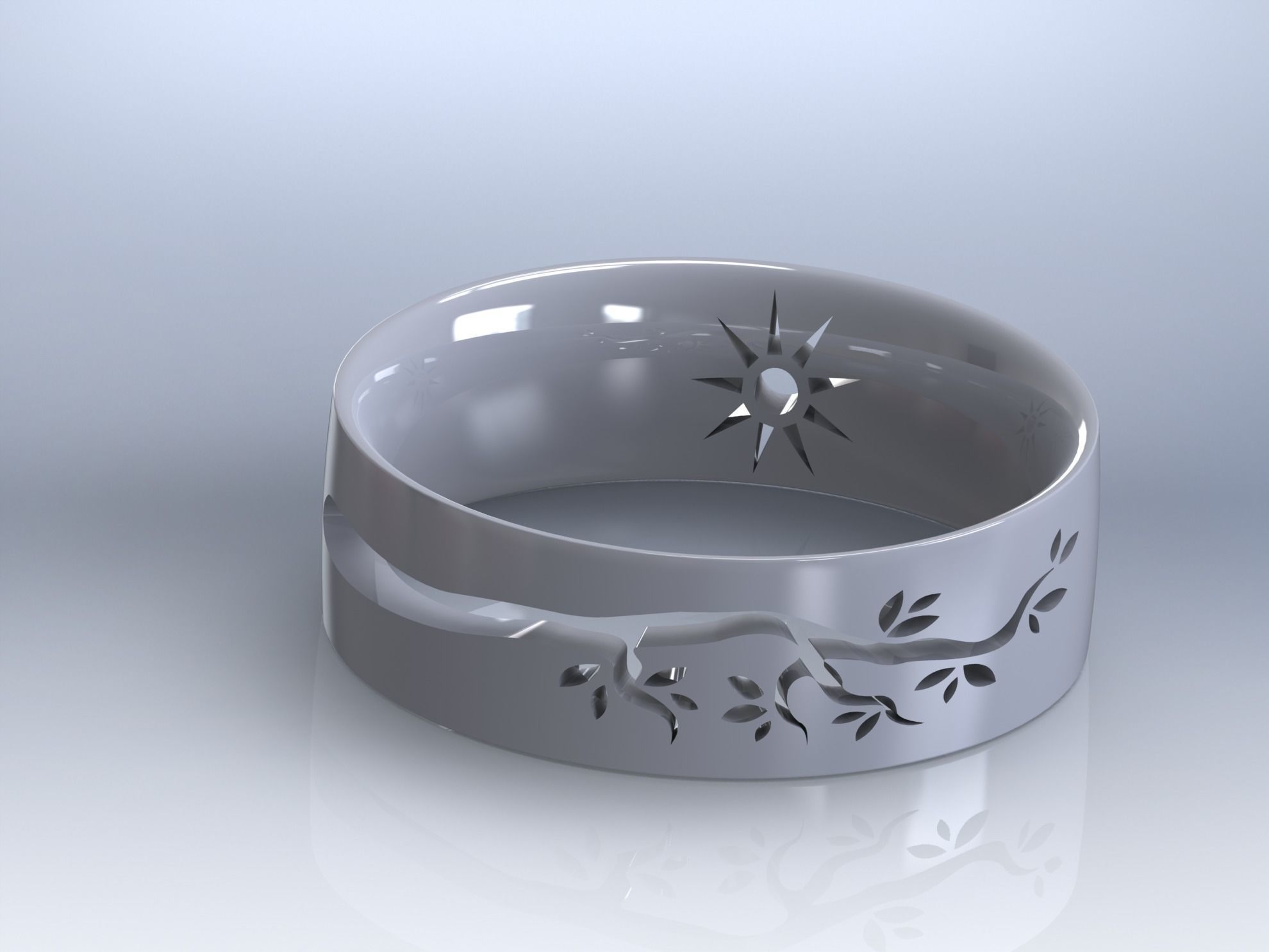 wedding ring 01 3D print model_138