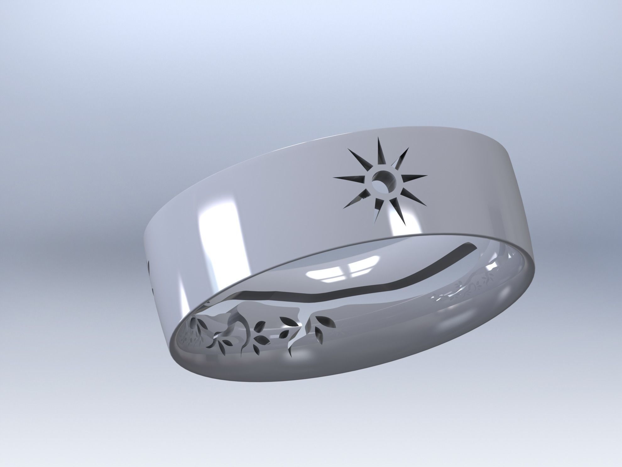 wedding ring 01 3D print model_53