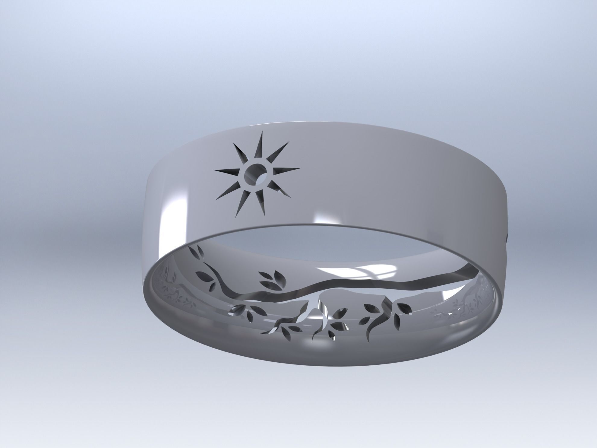 wedding ring 01 3D print model_65
