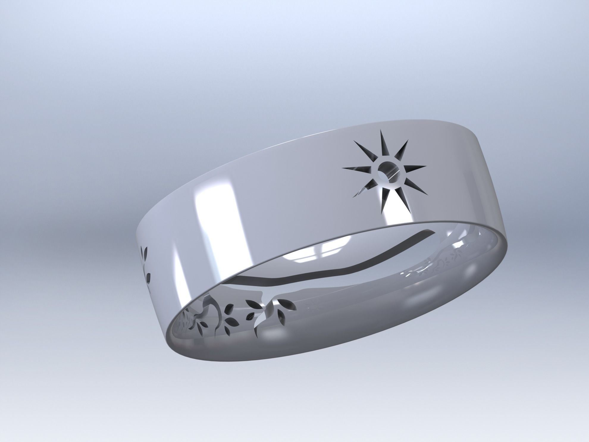 wedding ring 01 3D print model_49