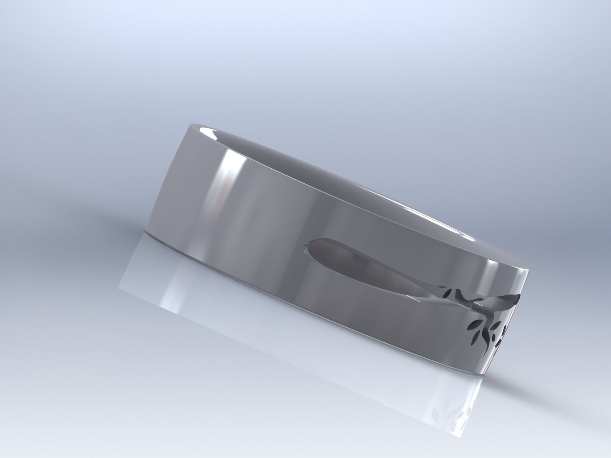 wedding ring 01 3D print model_113