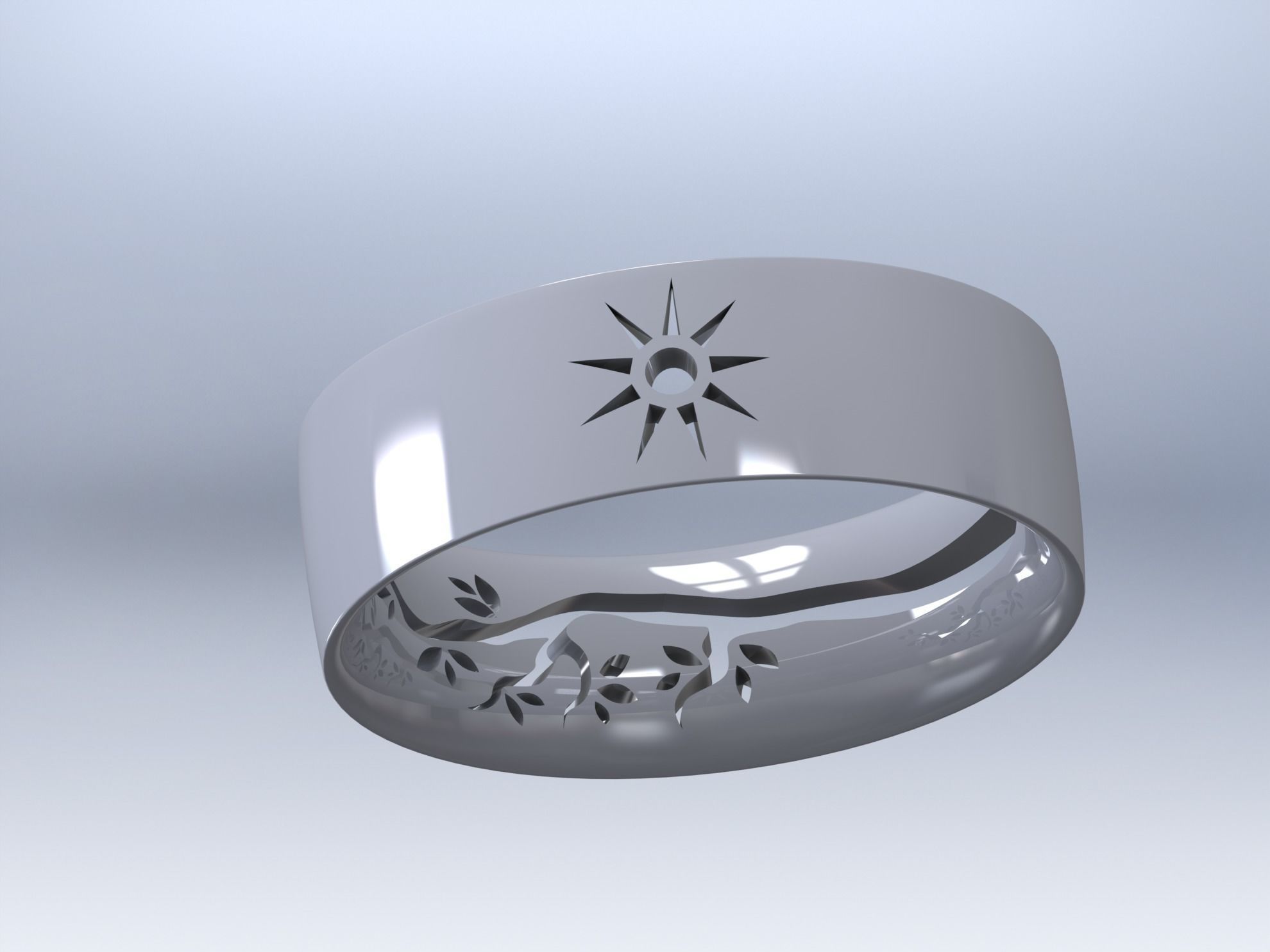 wedding ring 01 3D print model_59