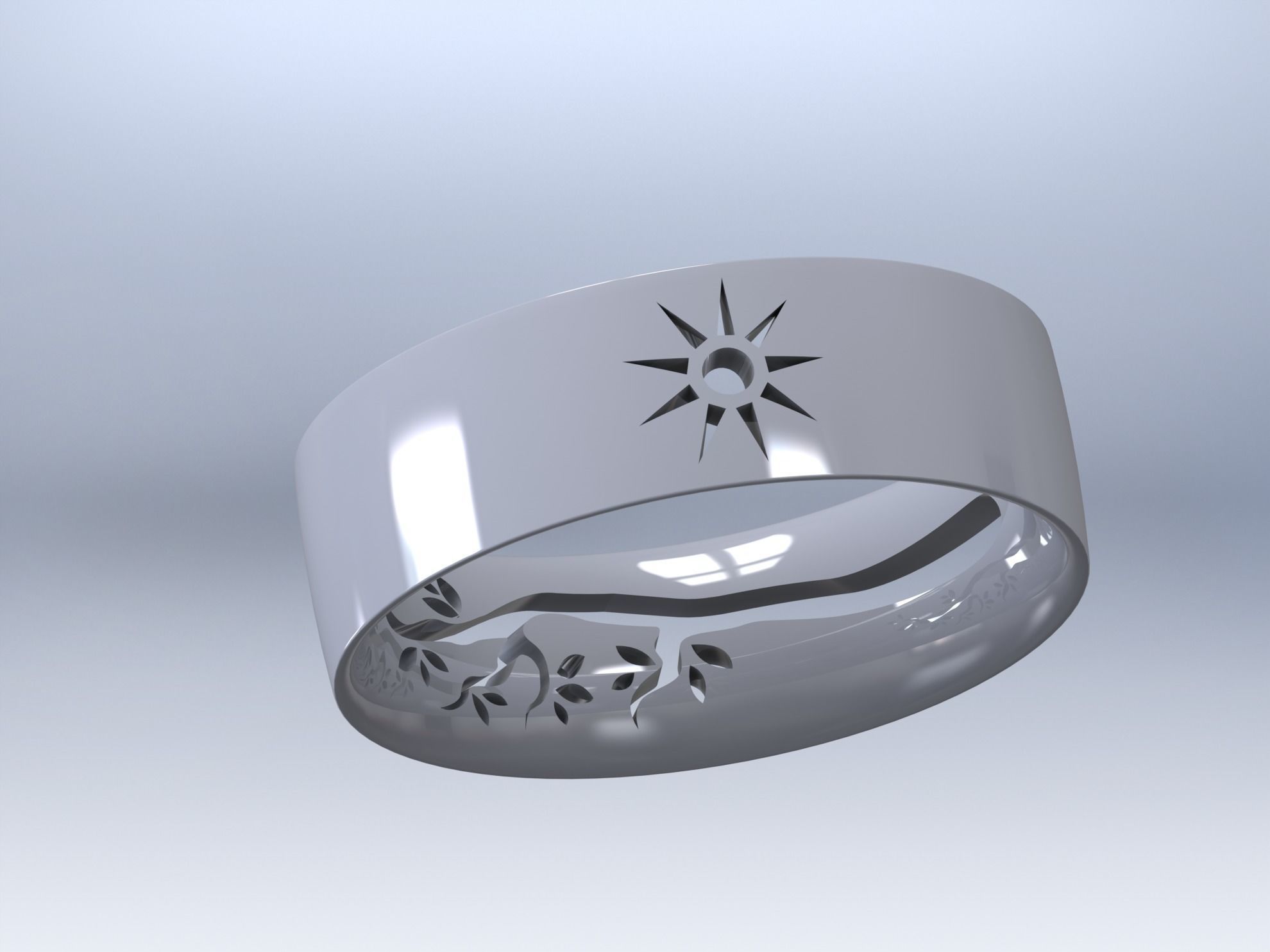 wedding ring 01 3D print model_56