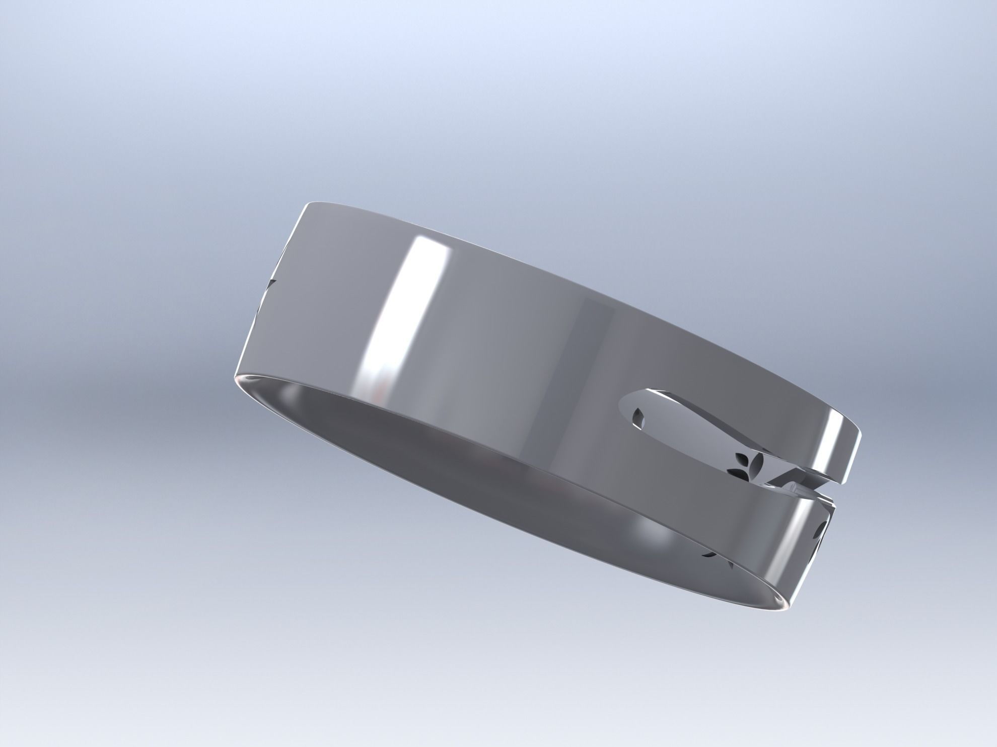 wedding ring 01 3D print model_106