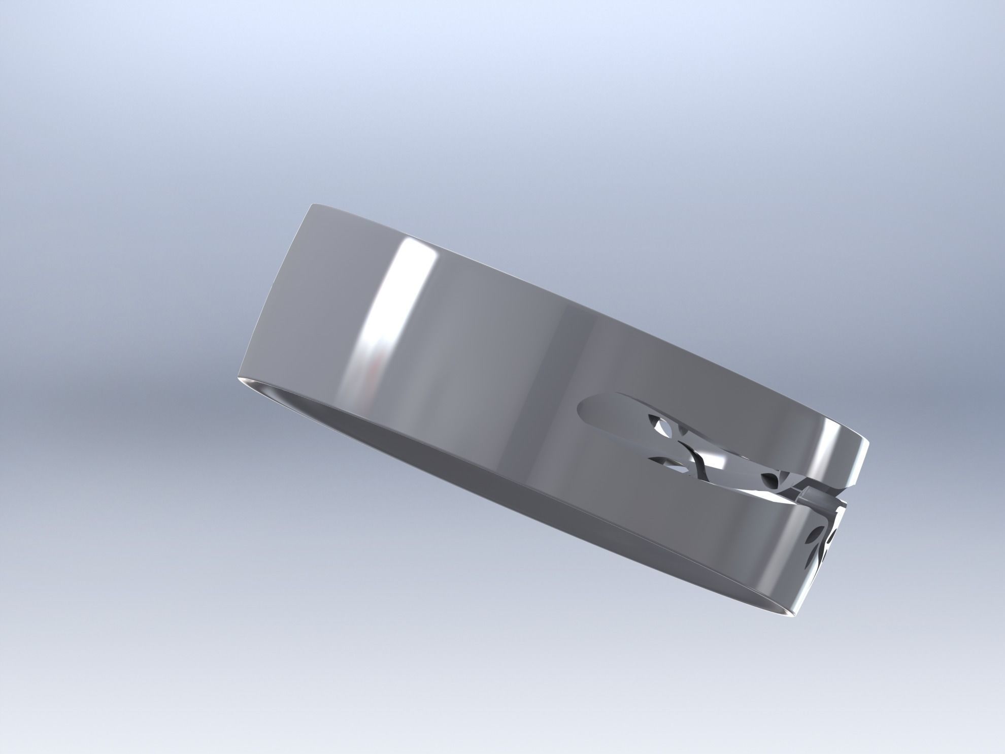 wedding ring 01 3D print model_111