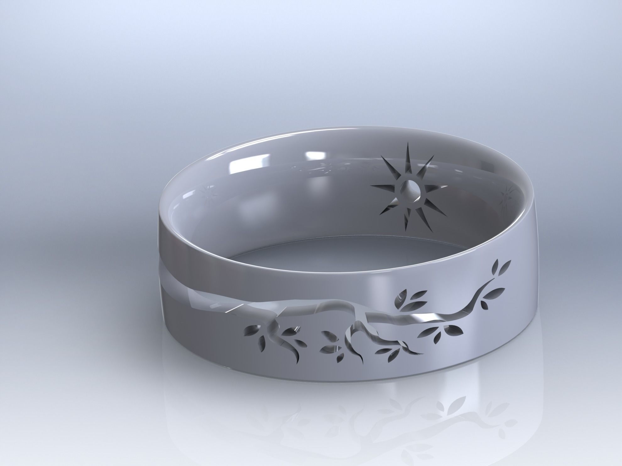 wedding ring 01 3D print model_89