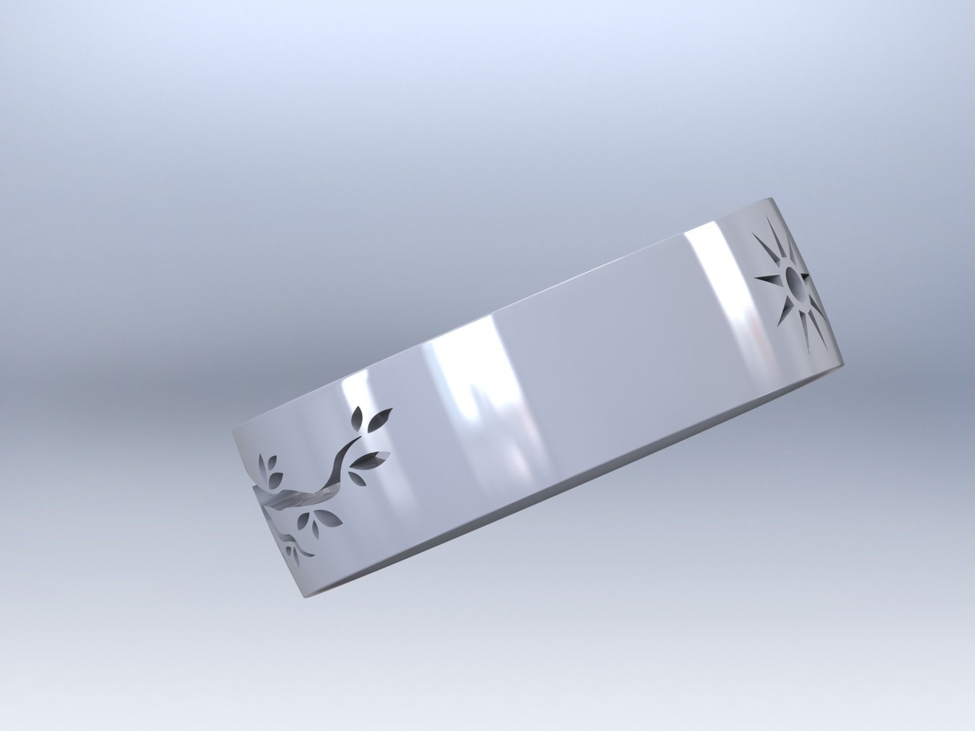 wedding ring 01 3D print model_36