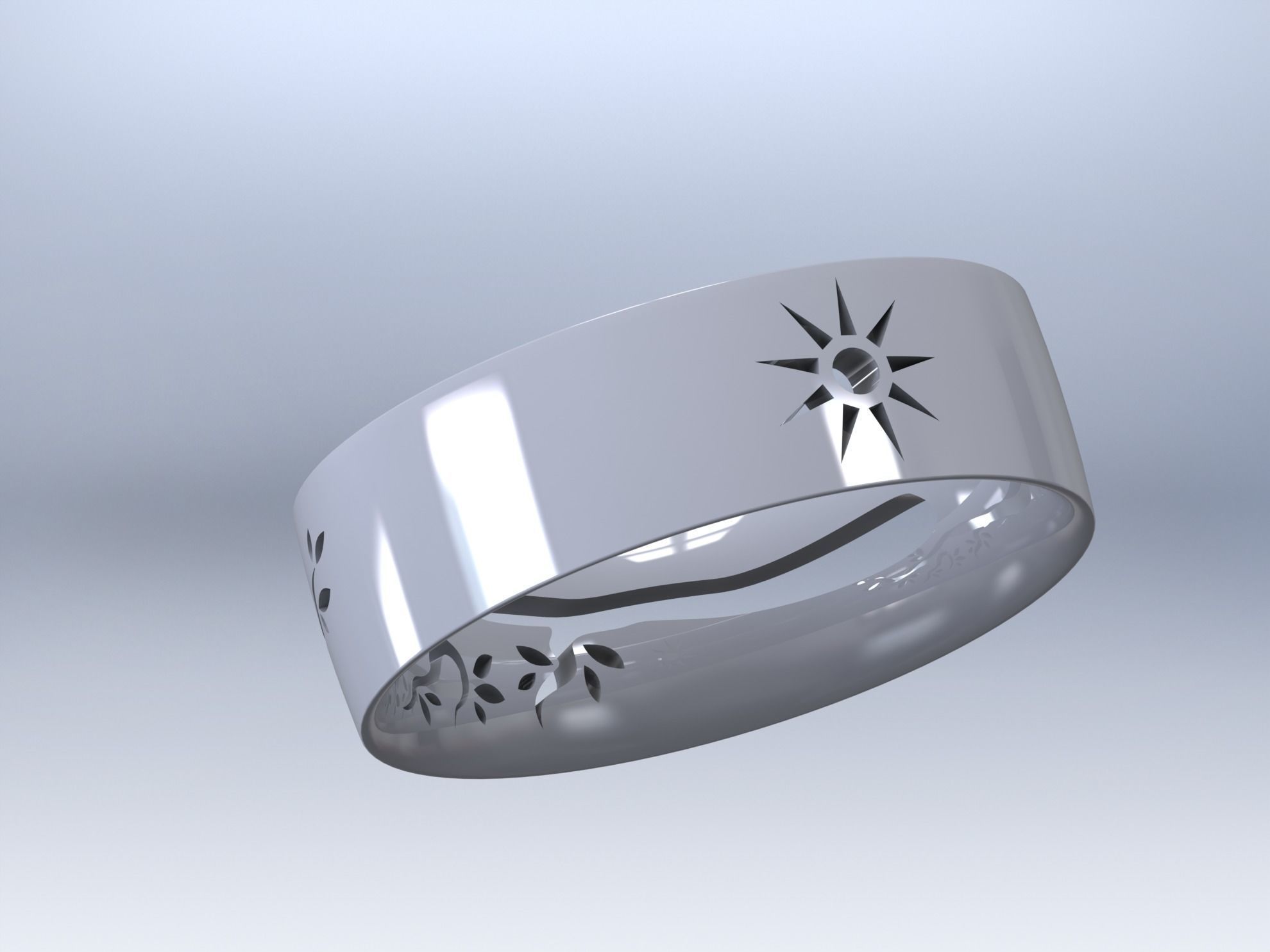 wedding ring 01 3D print model_54