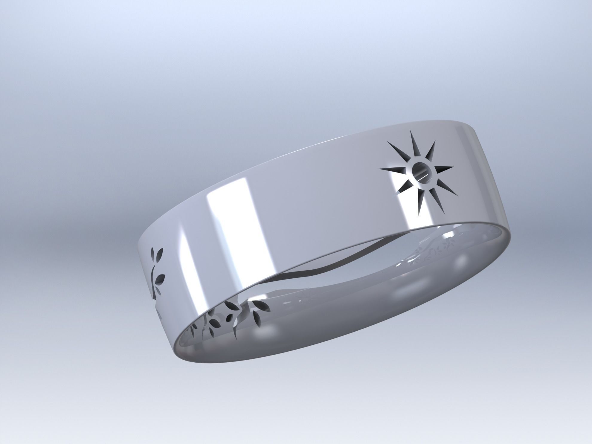 wedding ring 01 3D print model_48