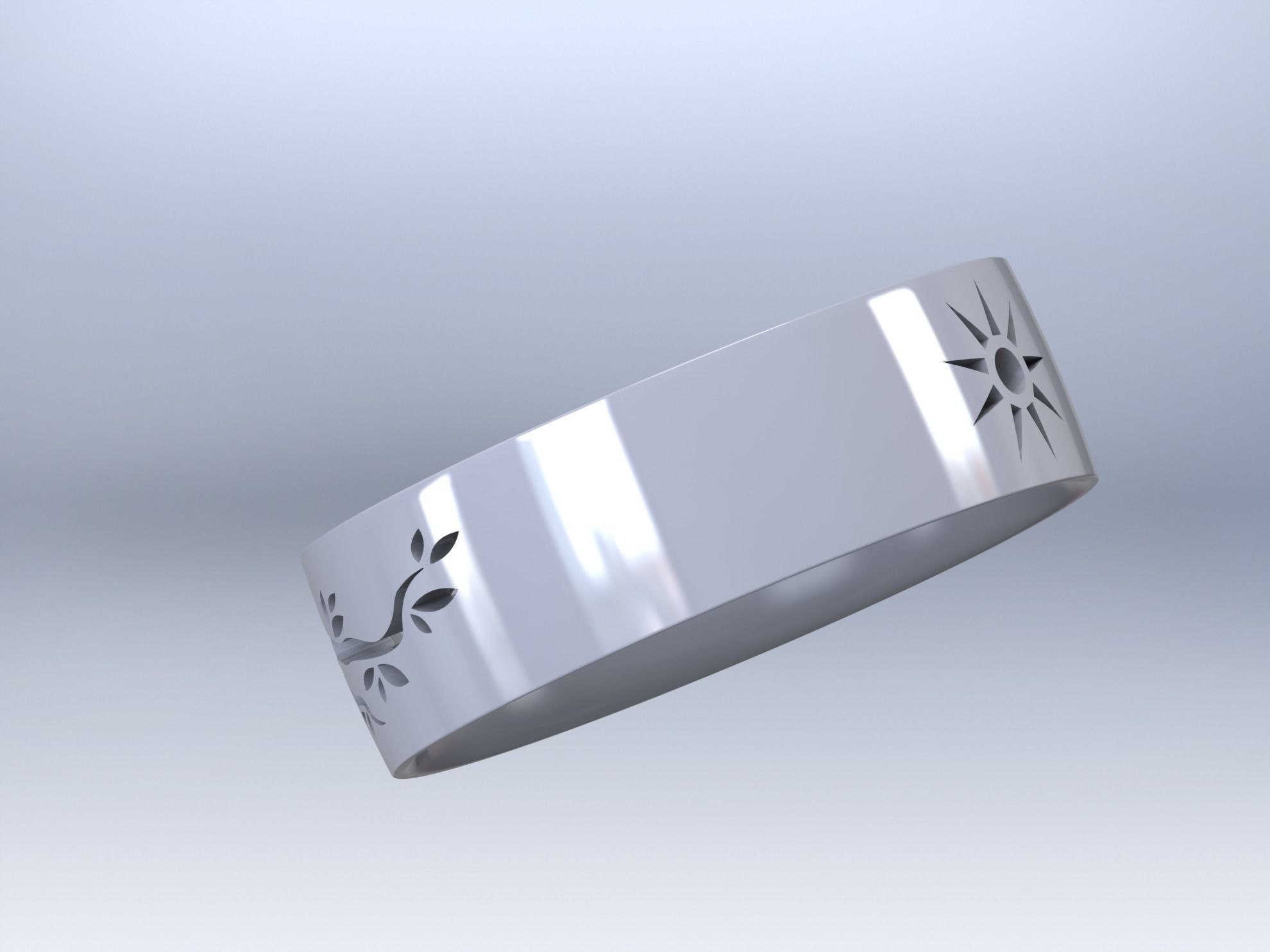 wedding ring 01 3D print model_37