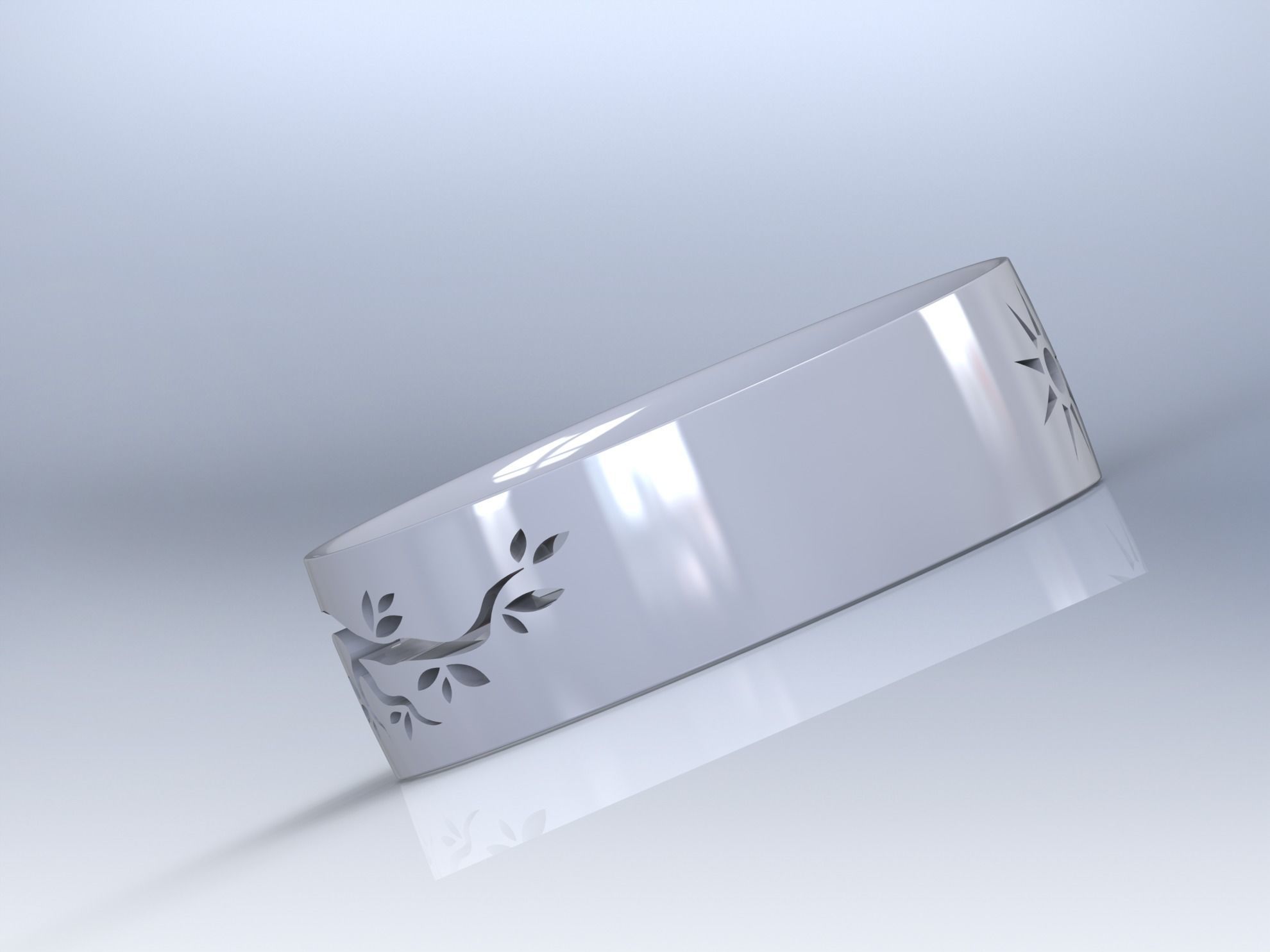 wedding ring 01 3D print model_13