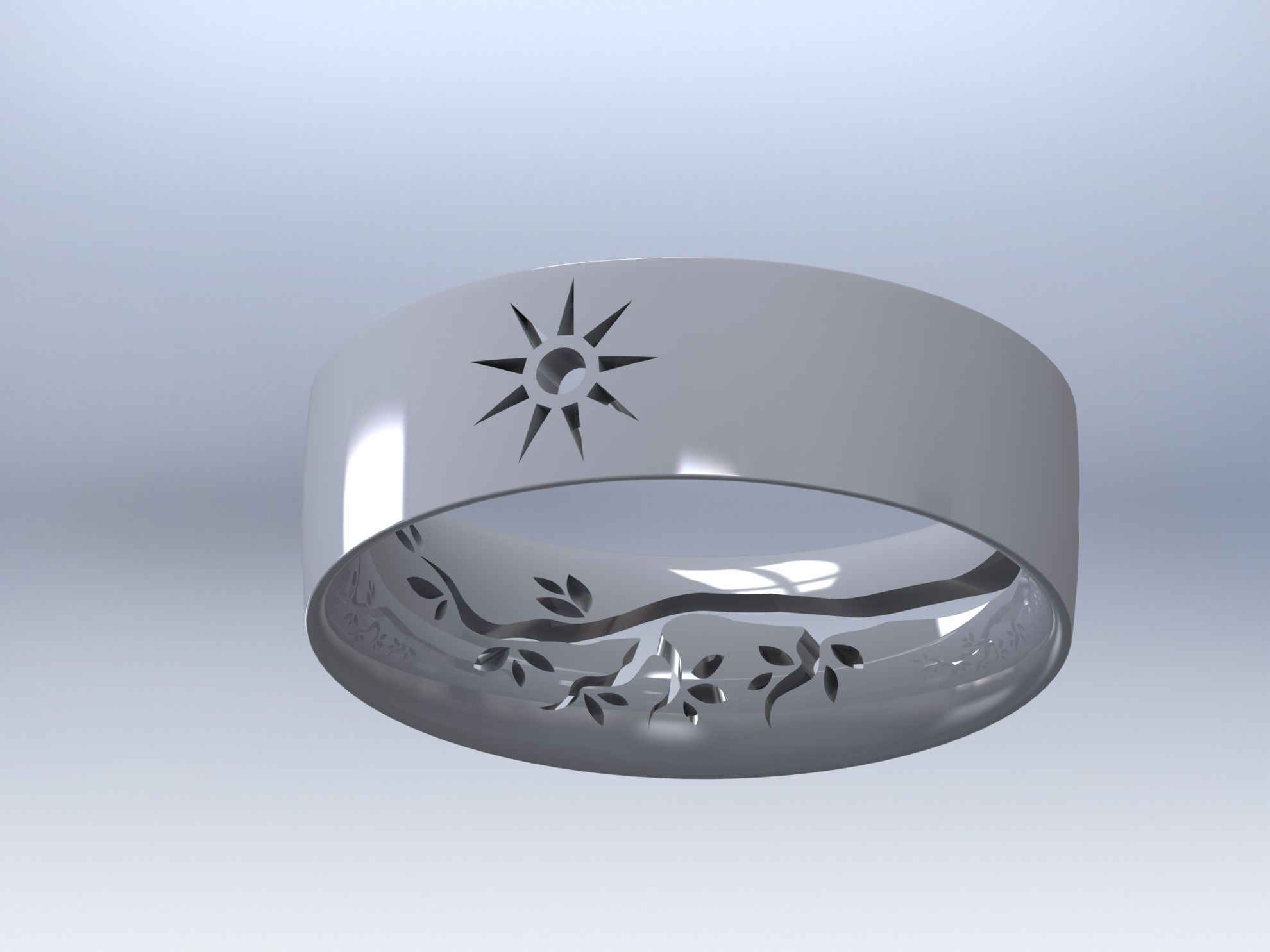 wedding ring 01 3D print model_63