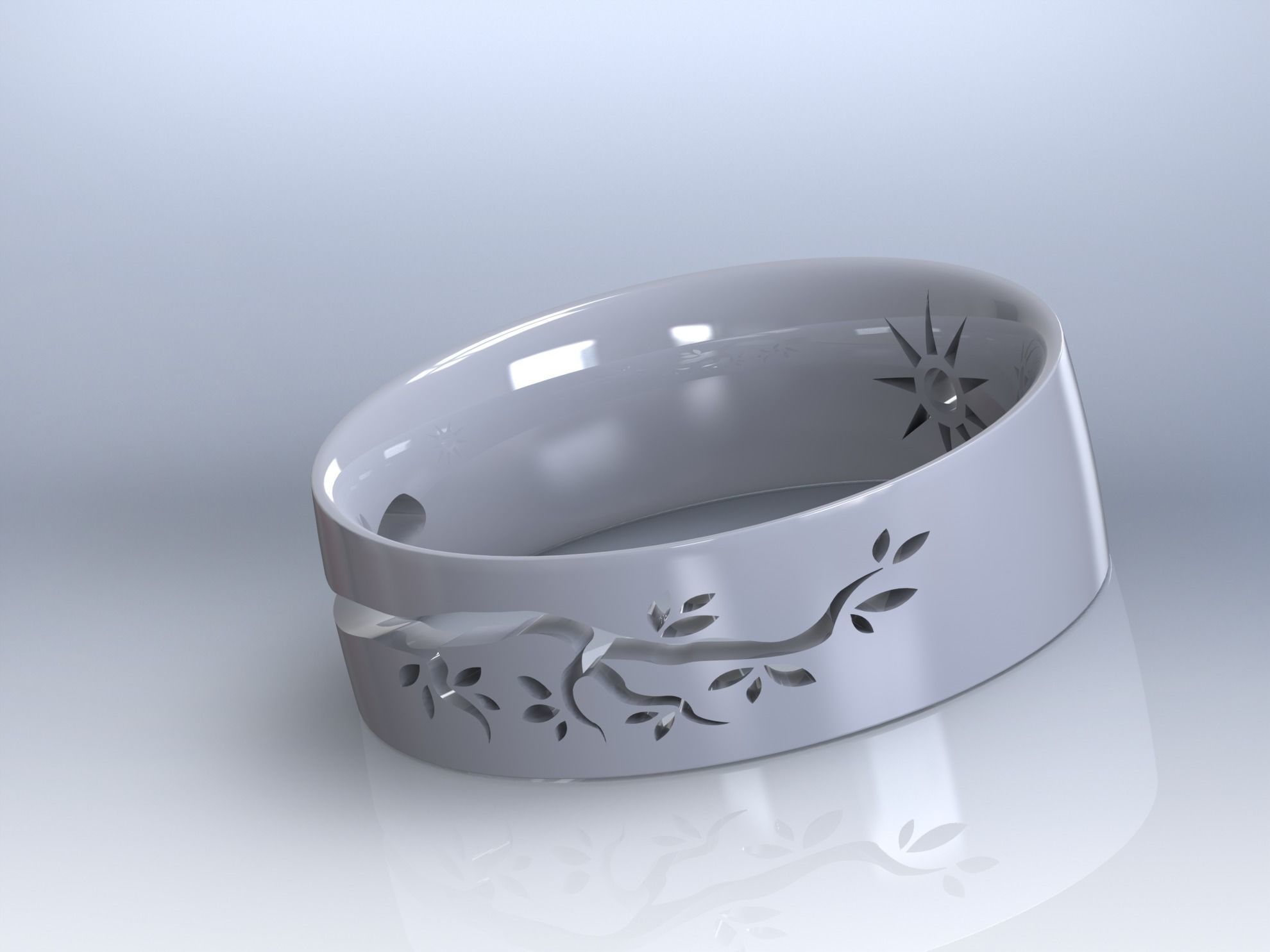 wedding ring 01 3D print model_26