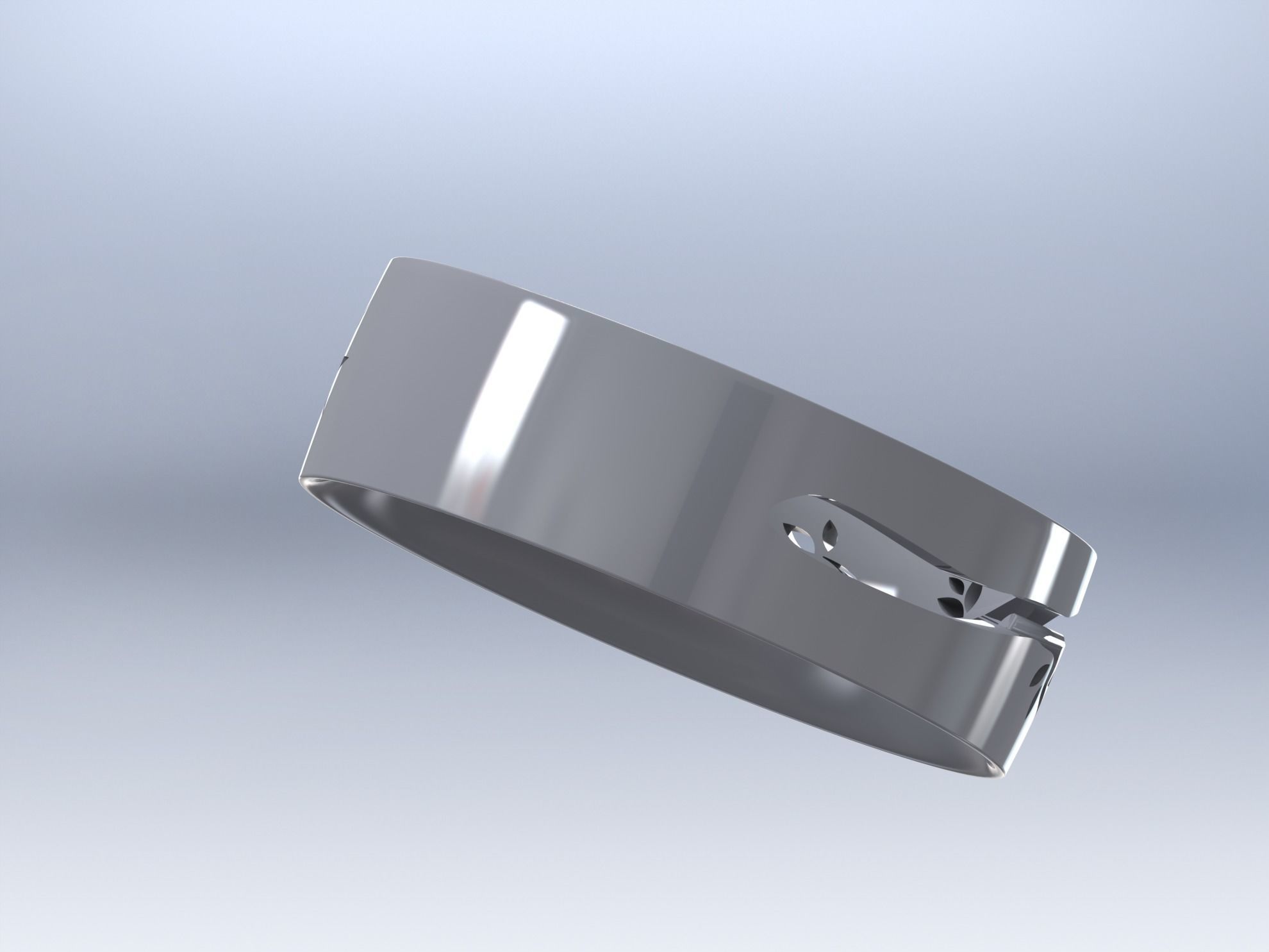 wedding ring 01 3D print model_109