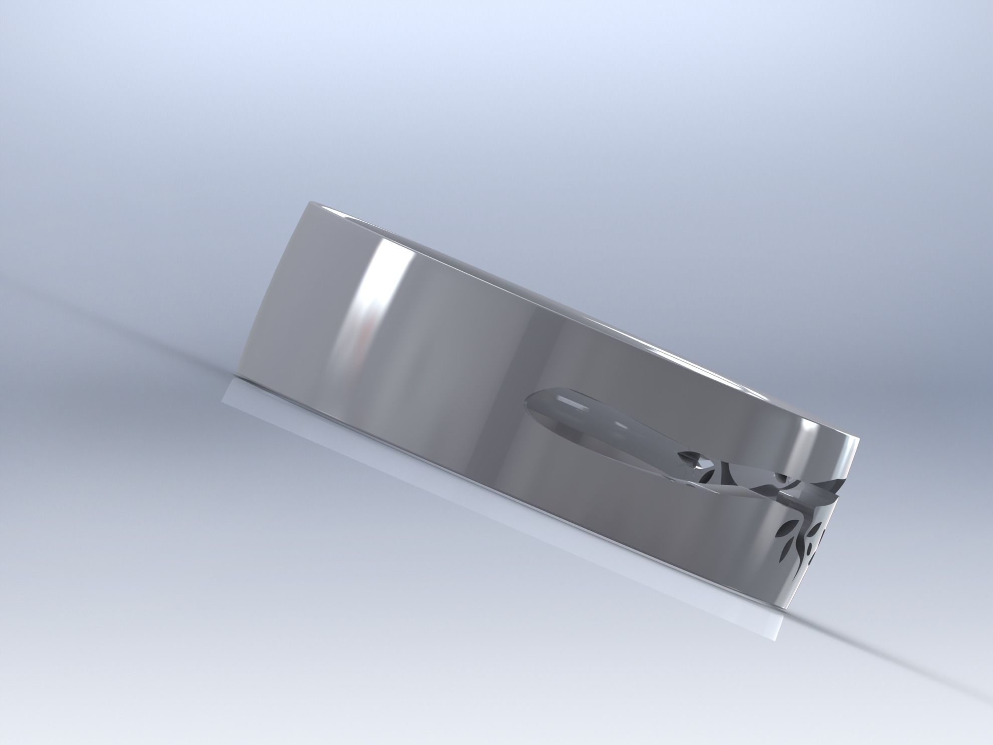 wedding ring 01 3D print model_110