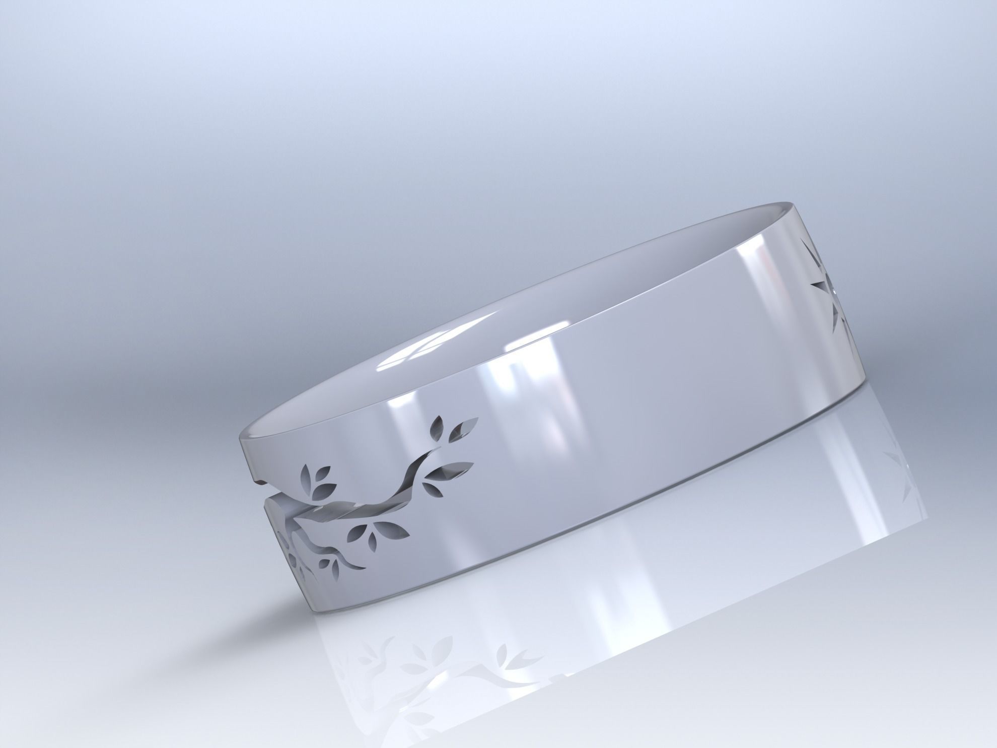 wedding ring 01 3D print model_14