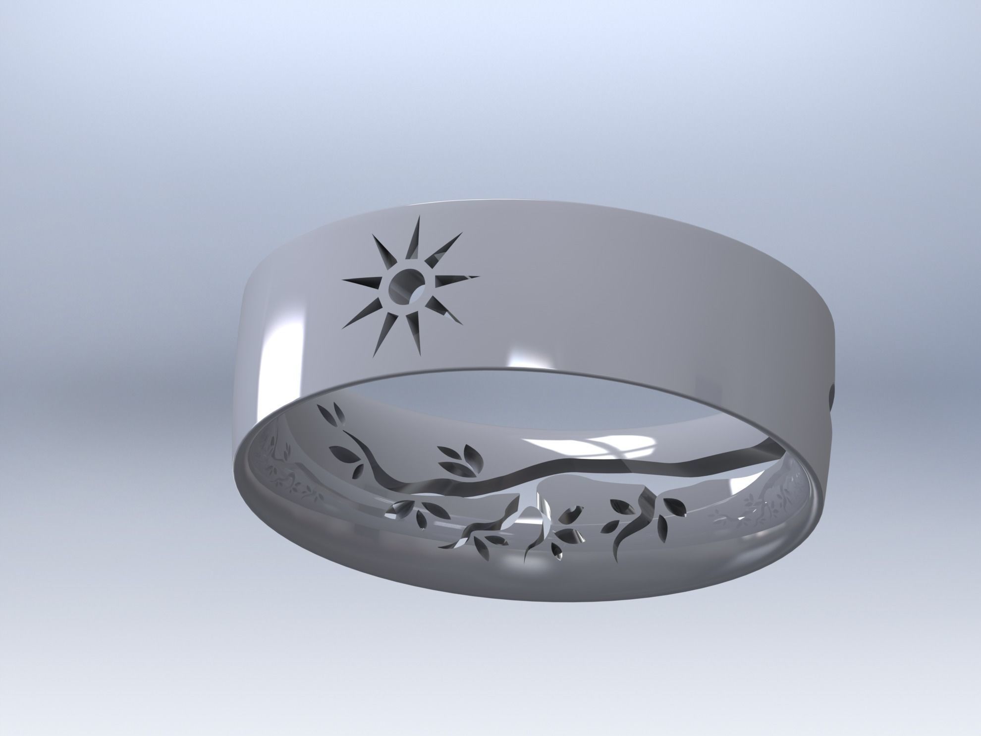 wedding ring 01 3D print model_67