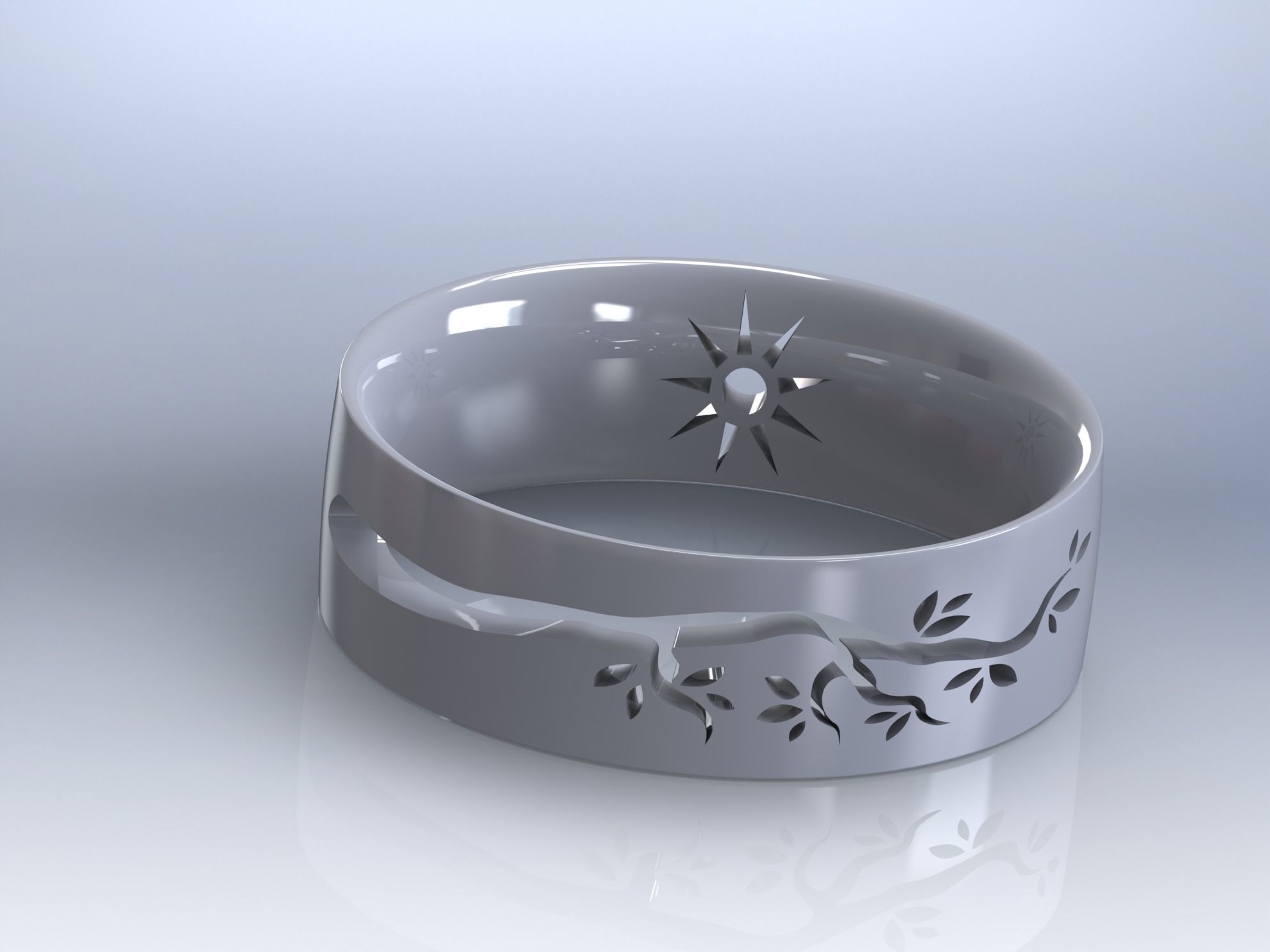 wedding ring 01 3D print model_139