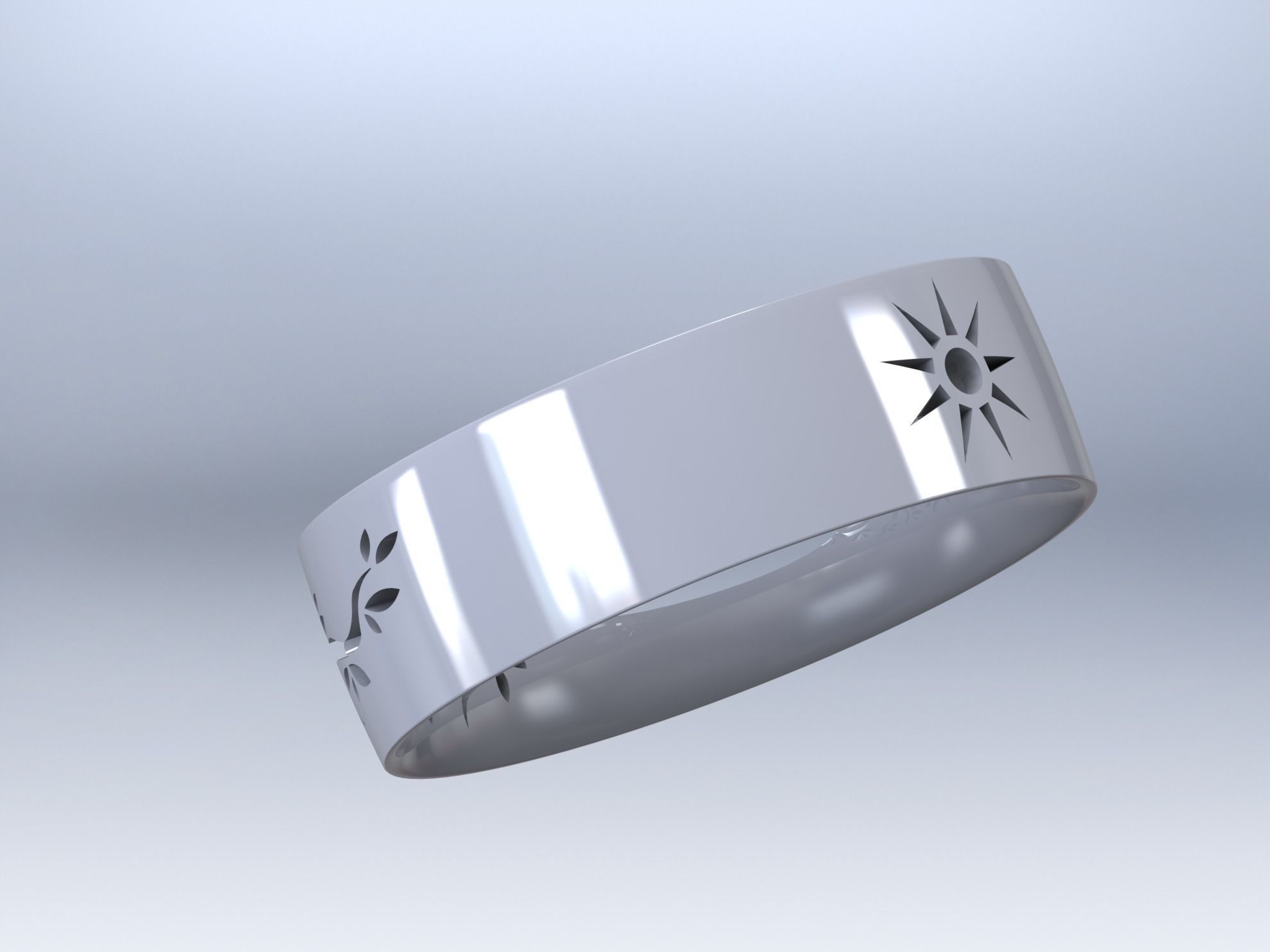 wedding ring 01 3D print model_43