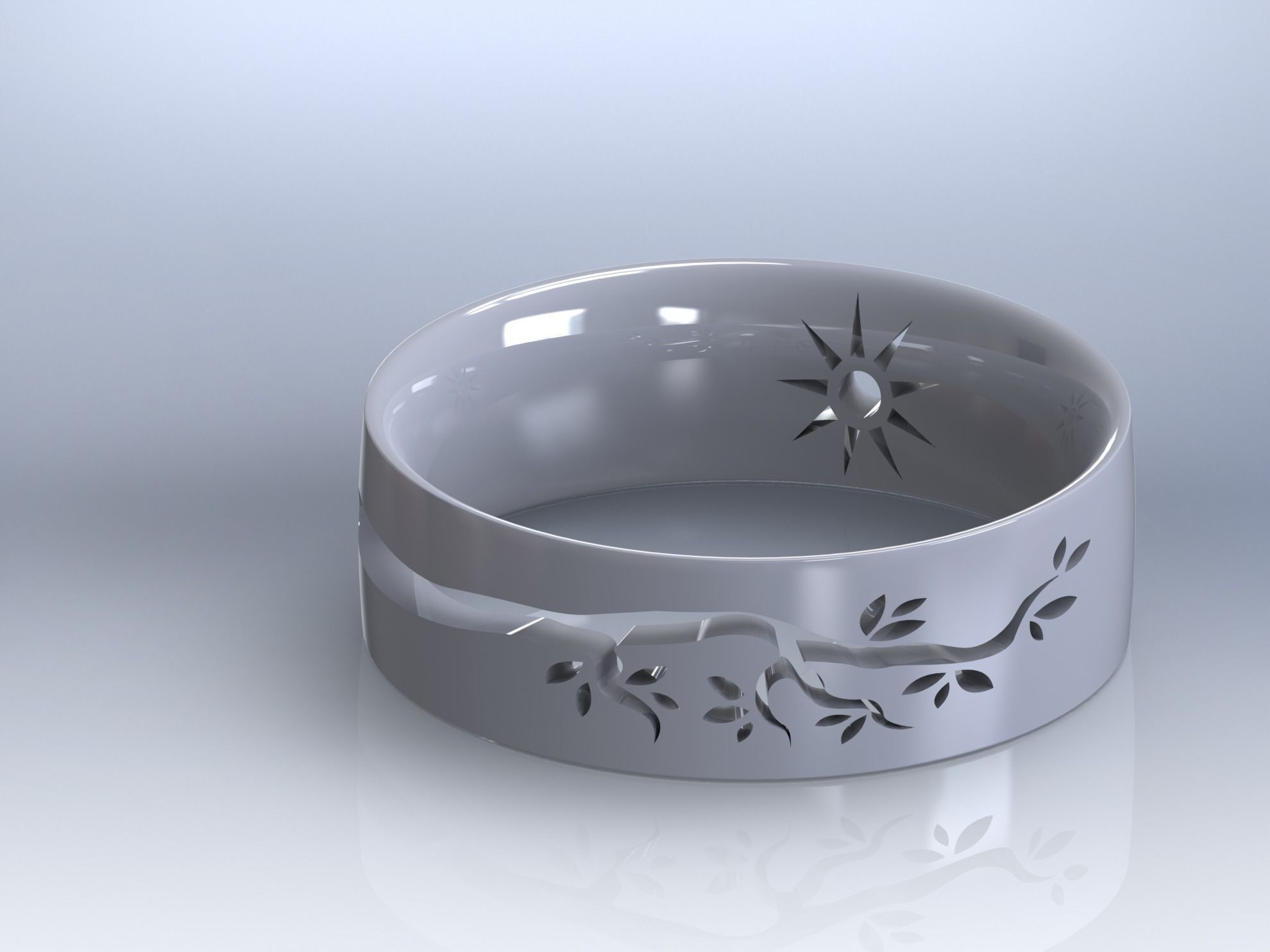 wedding ring 01 3D print model_90