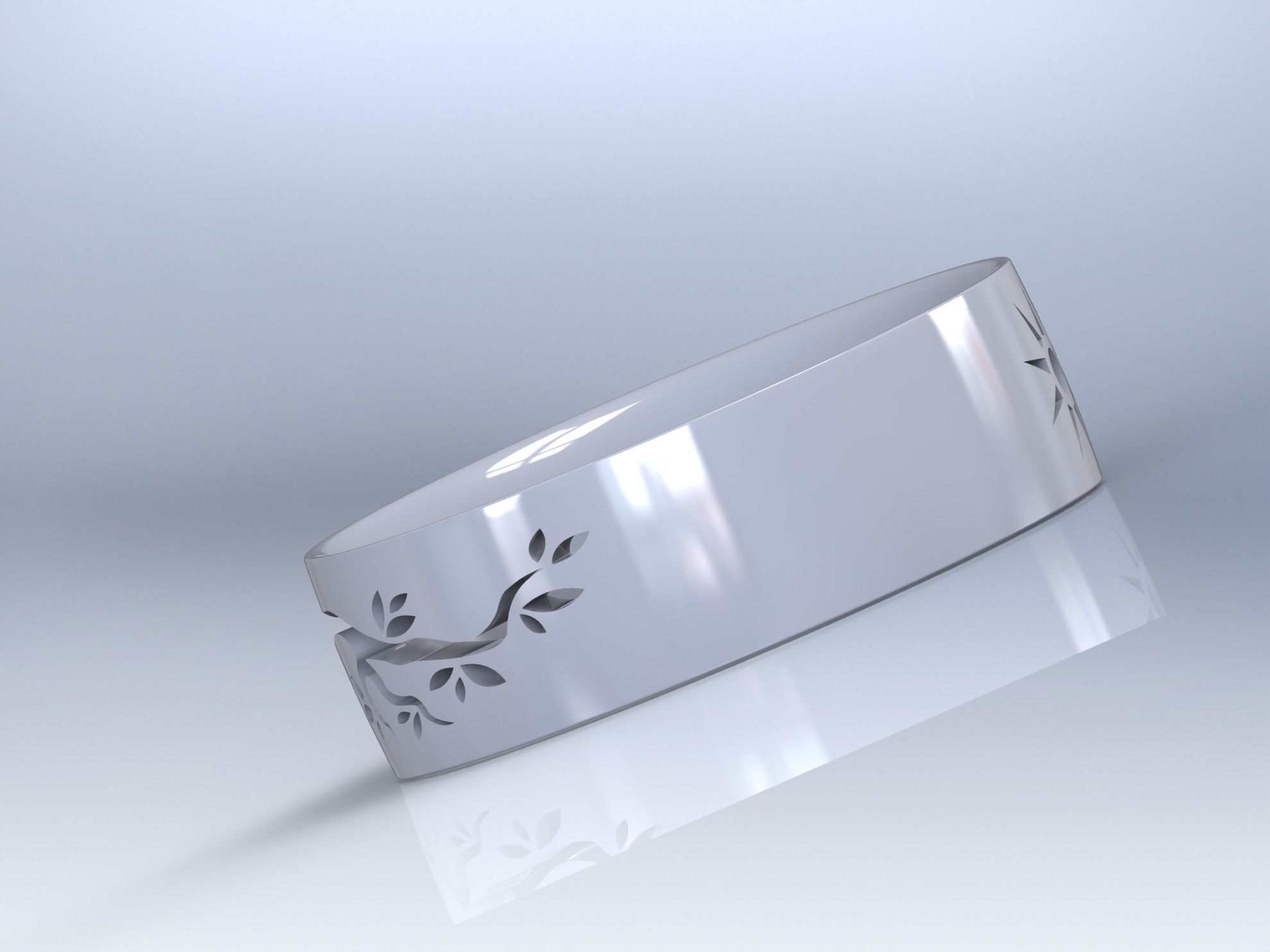 wedding ring 01 3D print model_15